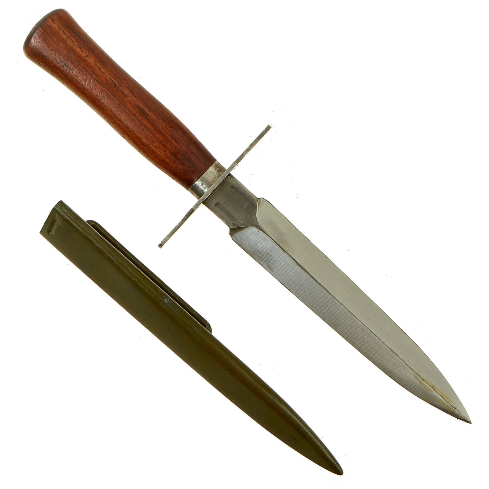 Buy Original French WWI M1916 Type 2 Fighting Knife by Gonon 41 with Scabbard - Le Vengeur de 1870 | Original Firearms Antique For Sale