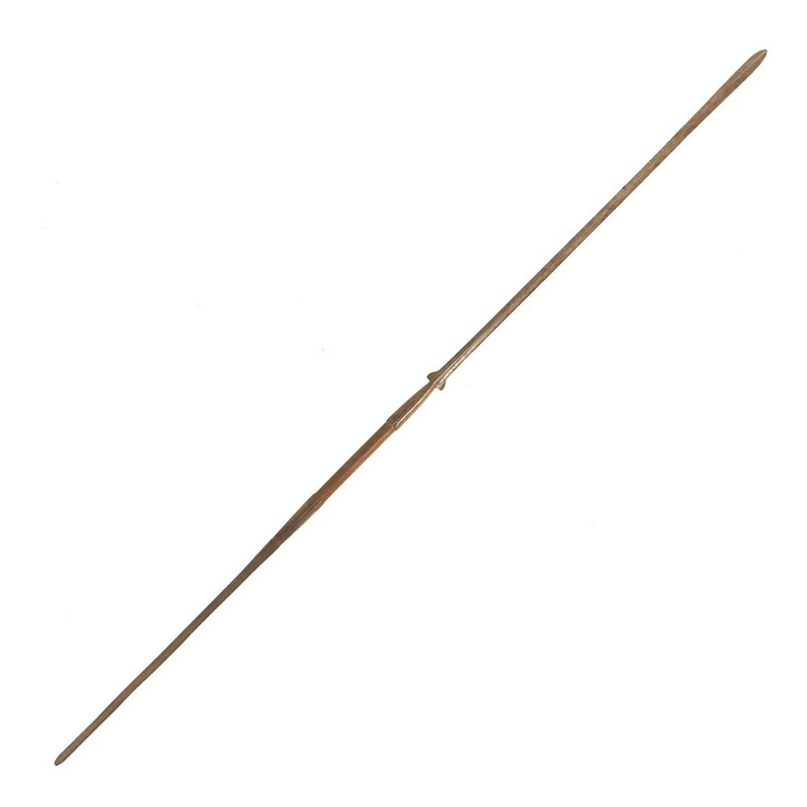Buy Original Victorian Era East African Iron Spear from the Maasai People - Circa 1850 | Original Firearms Antique For Sale