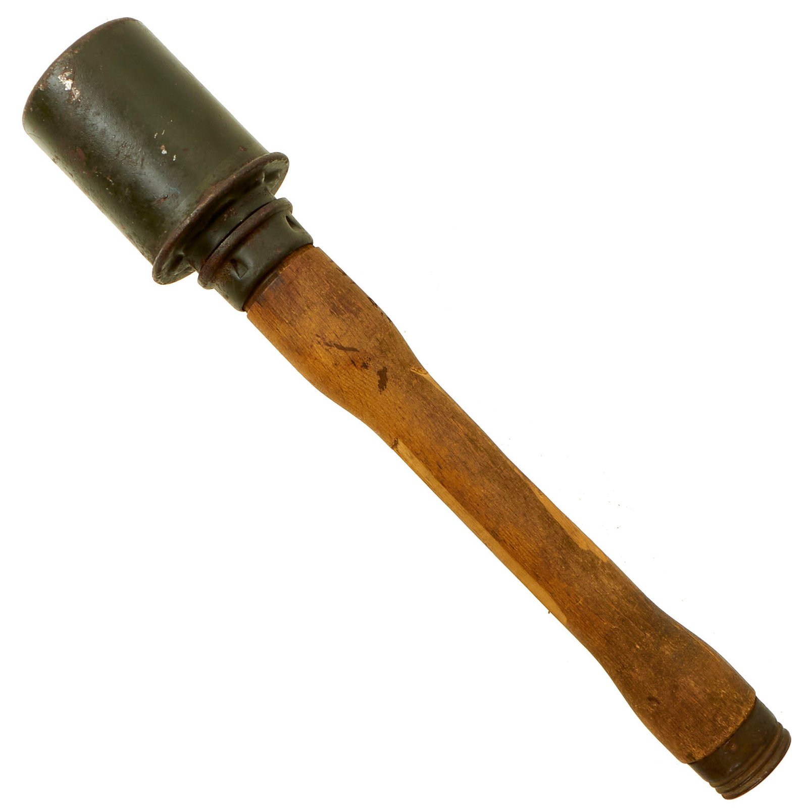 Buy Original German WWII M24 Inert Stick Grenade Stielhandgranate by Richard Rinker - Dated 1940/43 | Original Firearms Antique For Sale