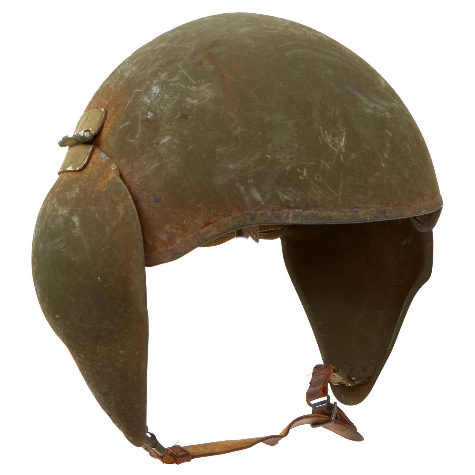 Buy Original U.S. WWII USAAF Bomber Crew M3 Steel FLAK Helmet | Original Firearms Antique For Sale