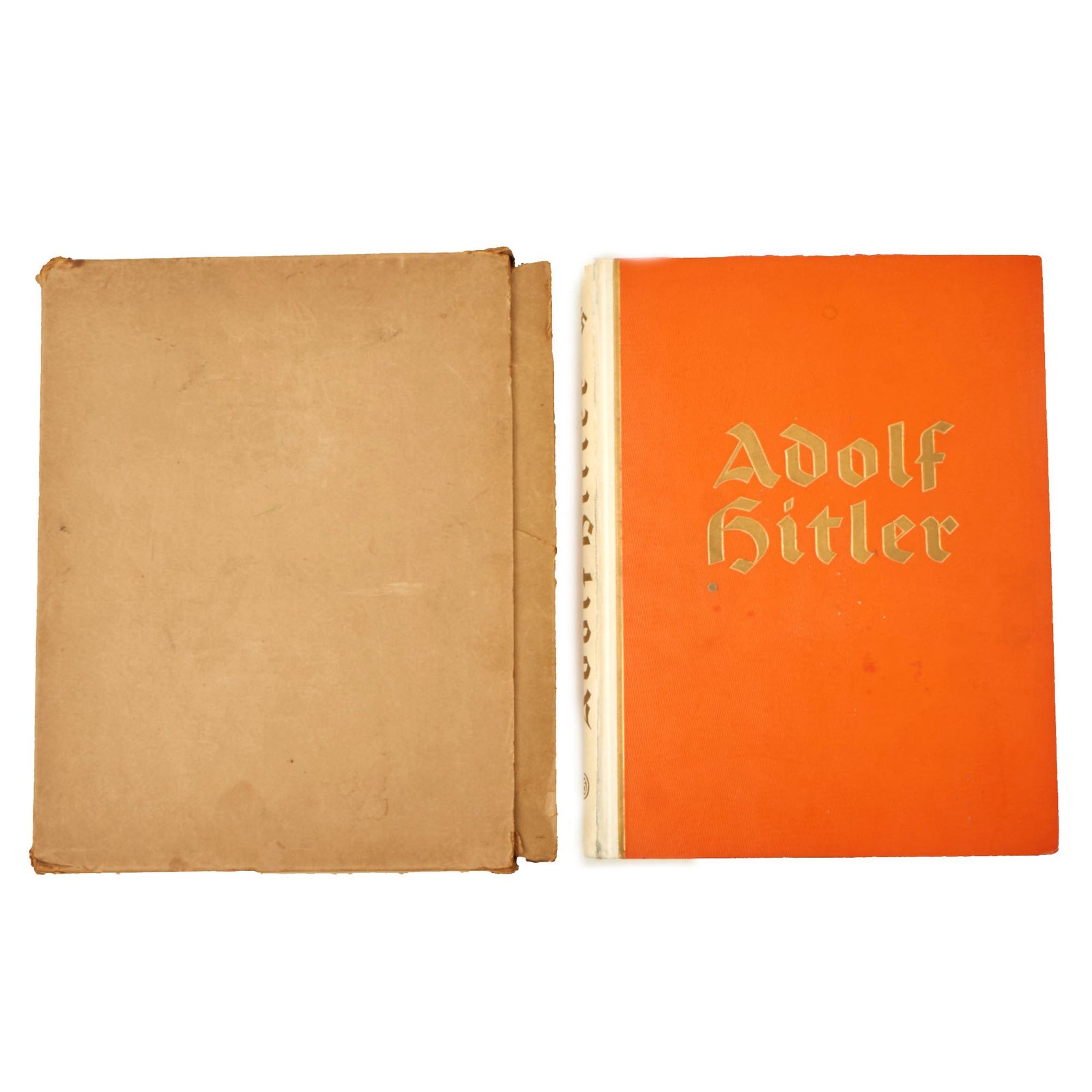 Buy Original German WWII NSDAP Adolf H - Pictures of the Life of Der Führer Cigarette Card Album with Slip Cover & Packaging | Original Firearms Antique For Sale