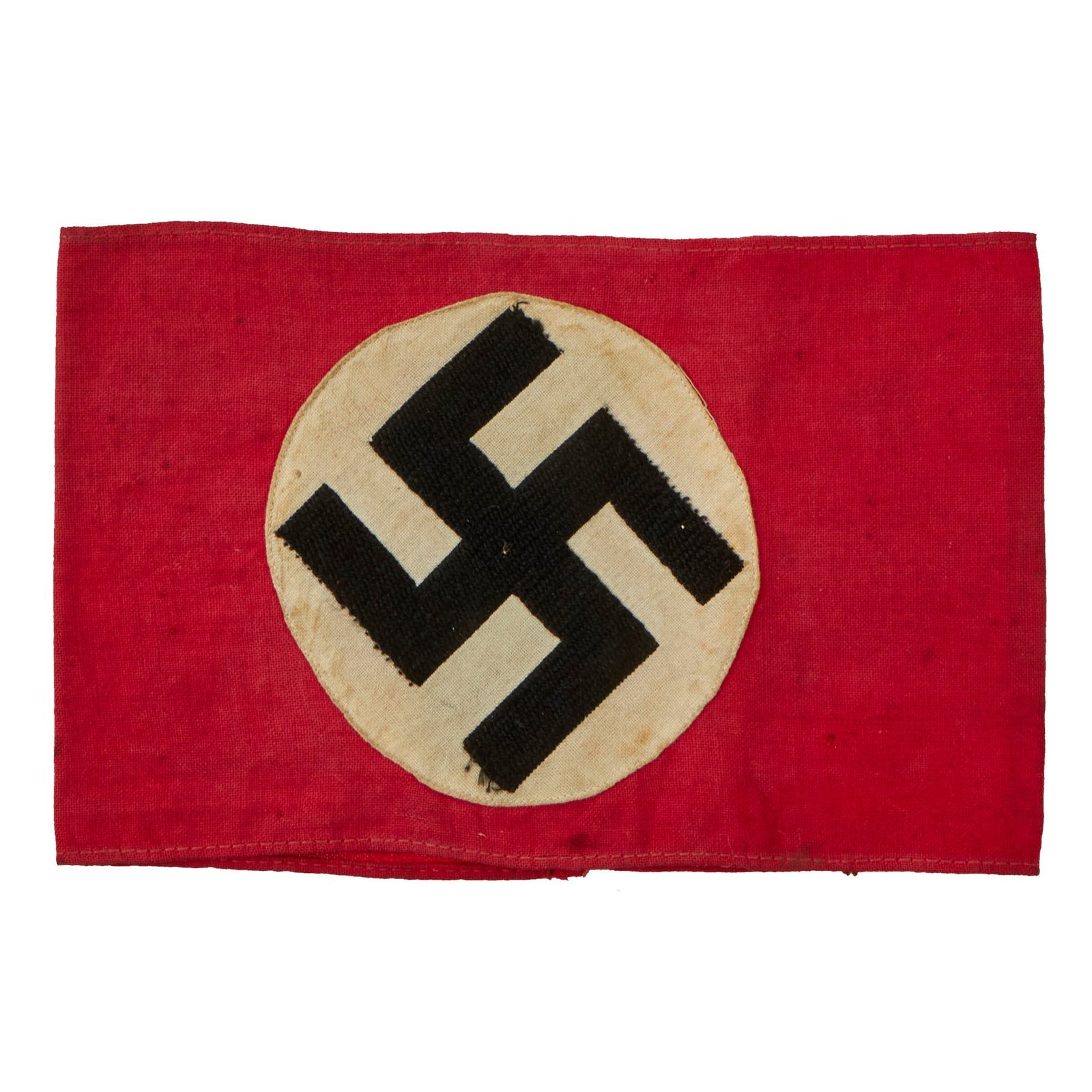 Buy Original German WWII NSDAP Multi-piece Cotton Armband with Embroidered Insignia | Original Firearms Antique For Sale