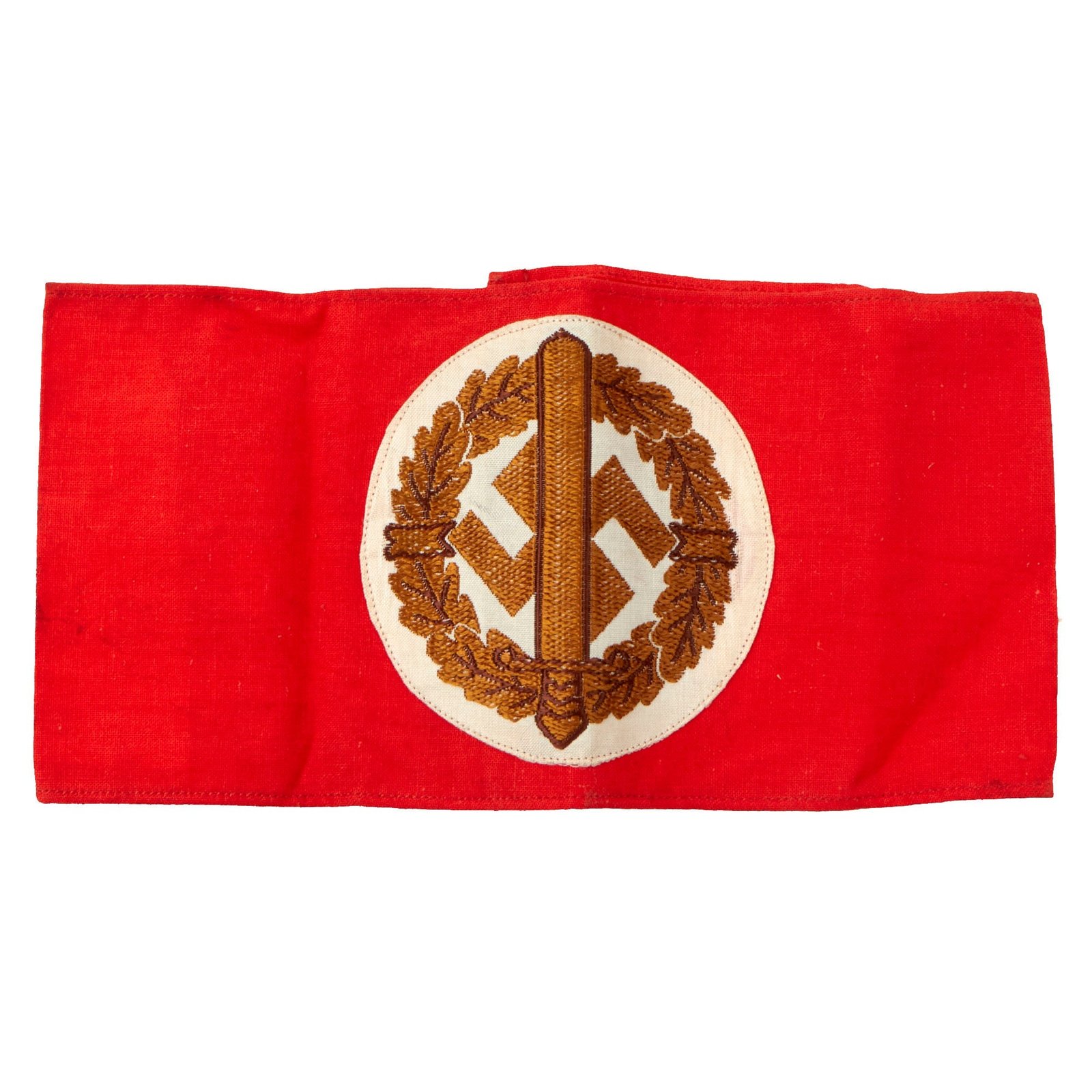 Buy Original German WWII SA Wehrmannschaft Defense Team Sports Training Armband with Paper RZM Tag - RZM A4/149 | Original Firearms Antique For Sale