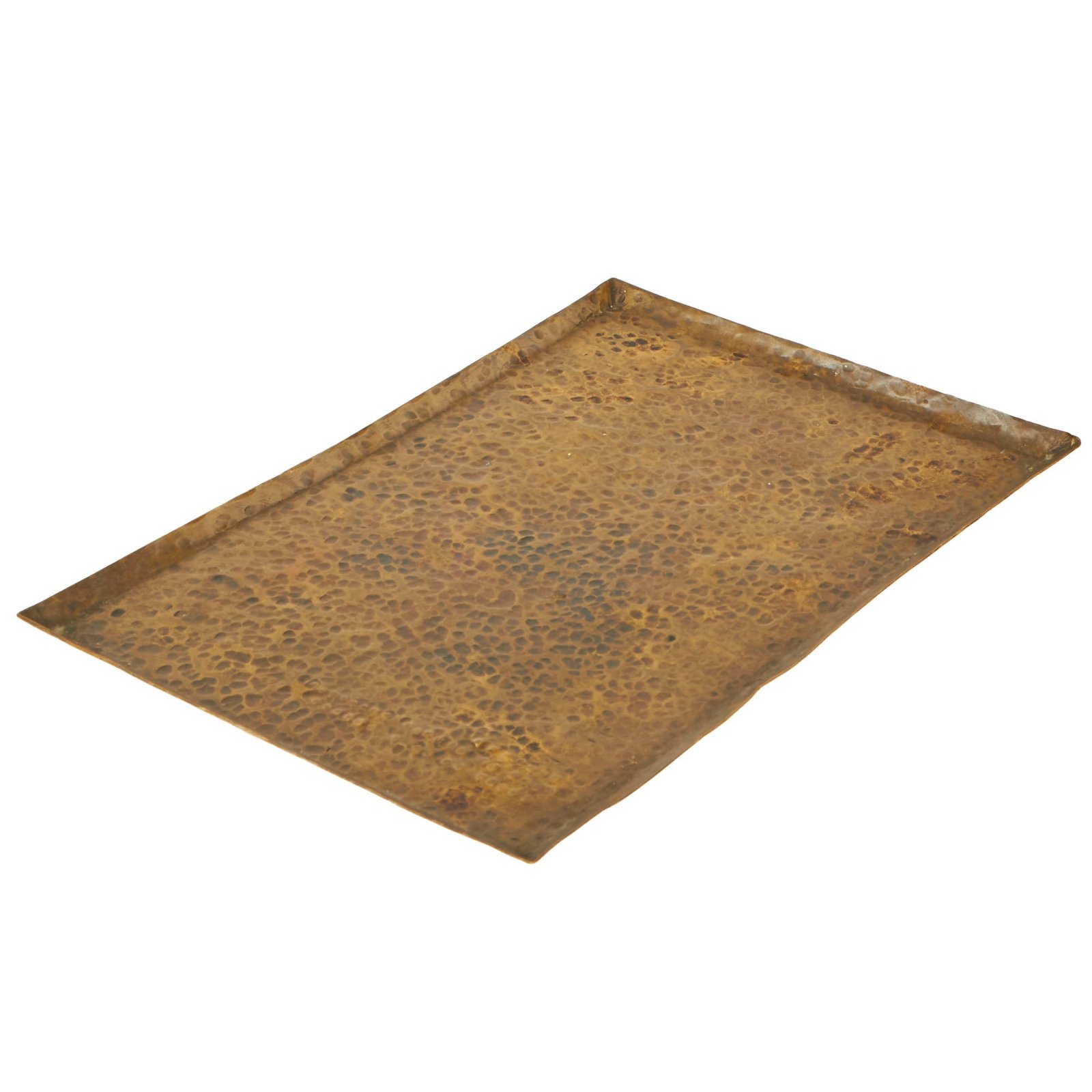Buy Original German WWII POW Made Brass Serving Tray from Mailly-le-Camp, France - dated 1945 | Original Firearms Antique For Sale