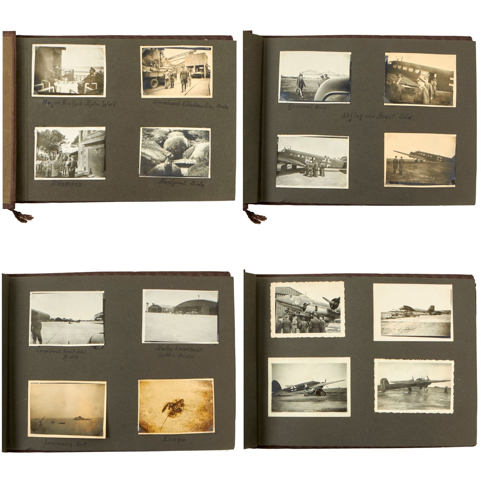Buy Original German WWII Luftwaffe Personal Photo Album - 63 Pictures | Original Firearms Antique For Sale