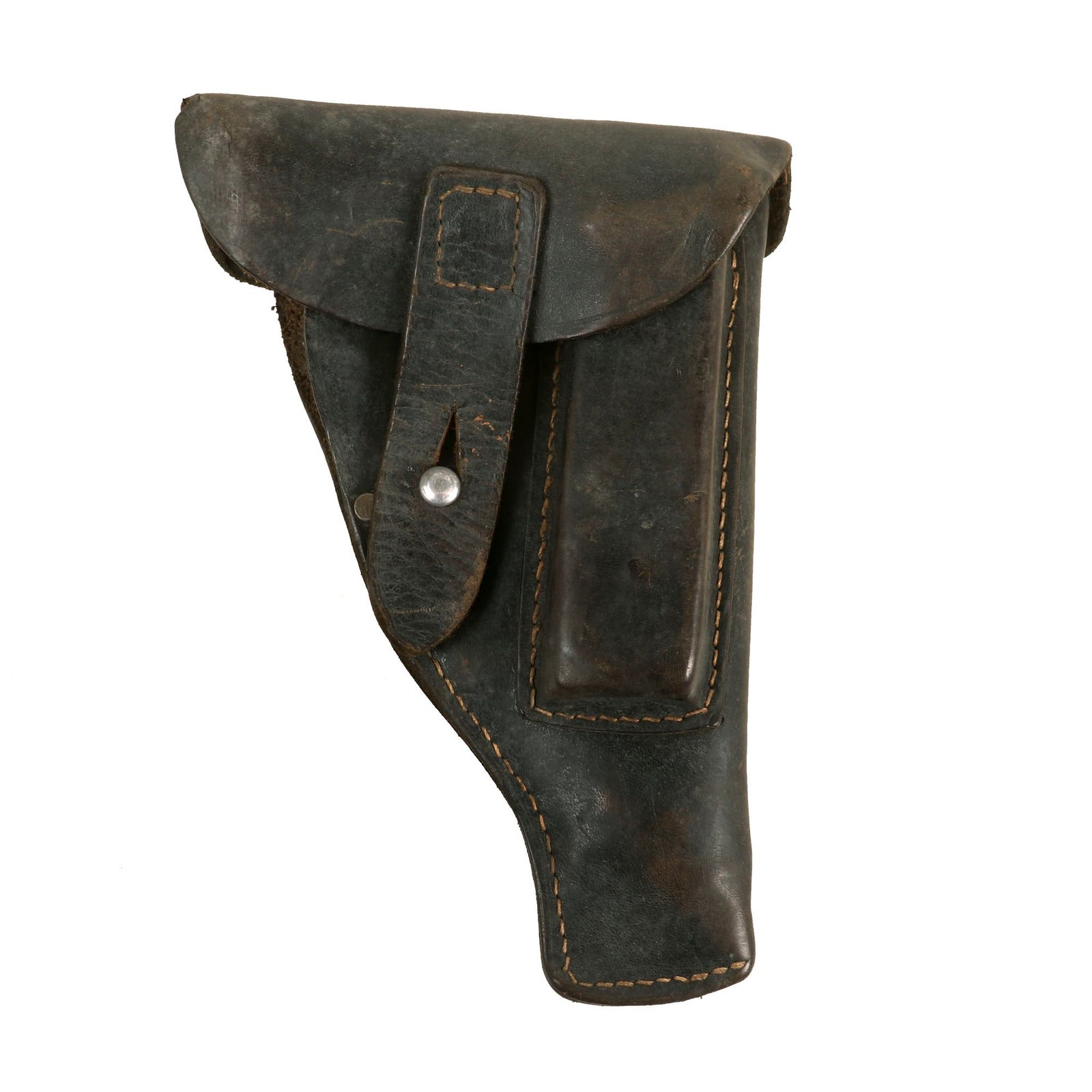 Buy Original German WWII Dreyse M1907 Pistol Brown Leather Holster | Original Firearms Antique For Sale