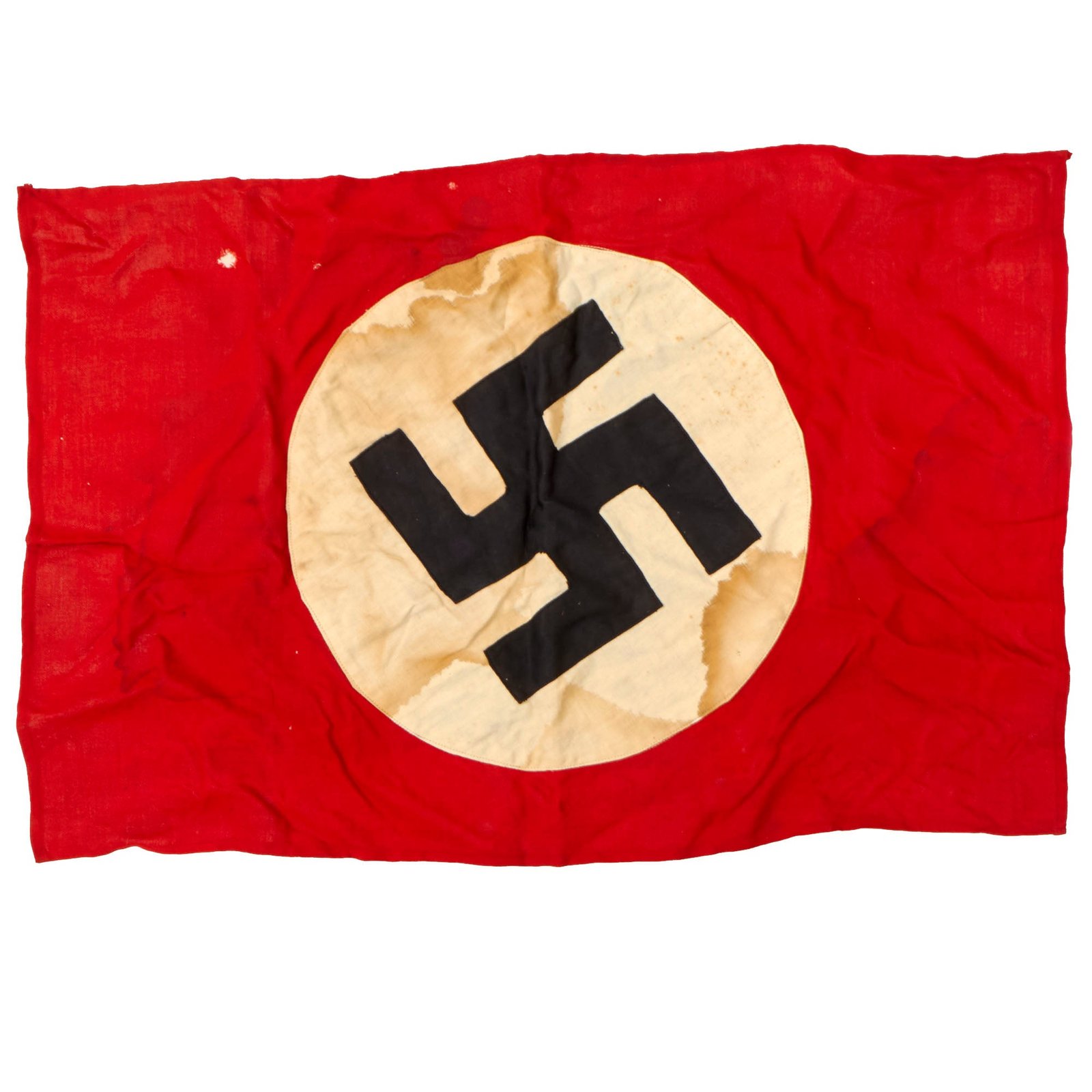 Buy Original German WWII Wehrmacht Heer Army Small Double Sided Camp Flag - 16" x 24" | Original Firearms Antique For Sale