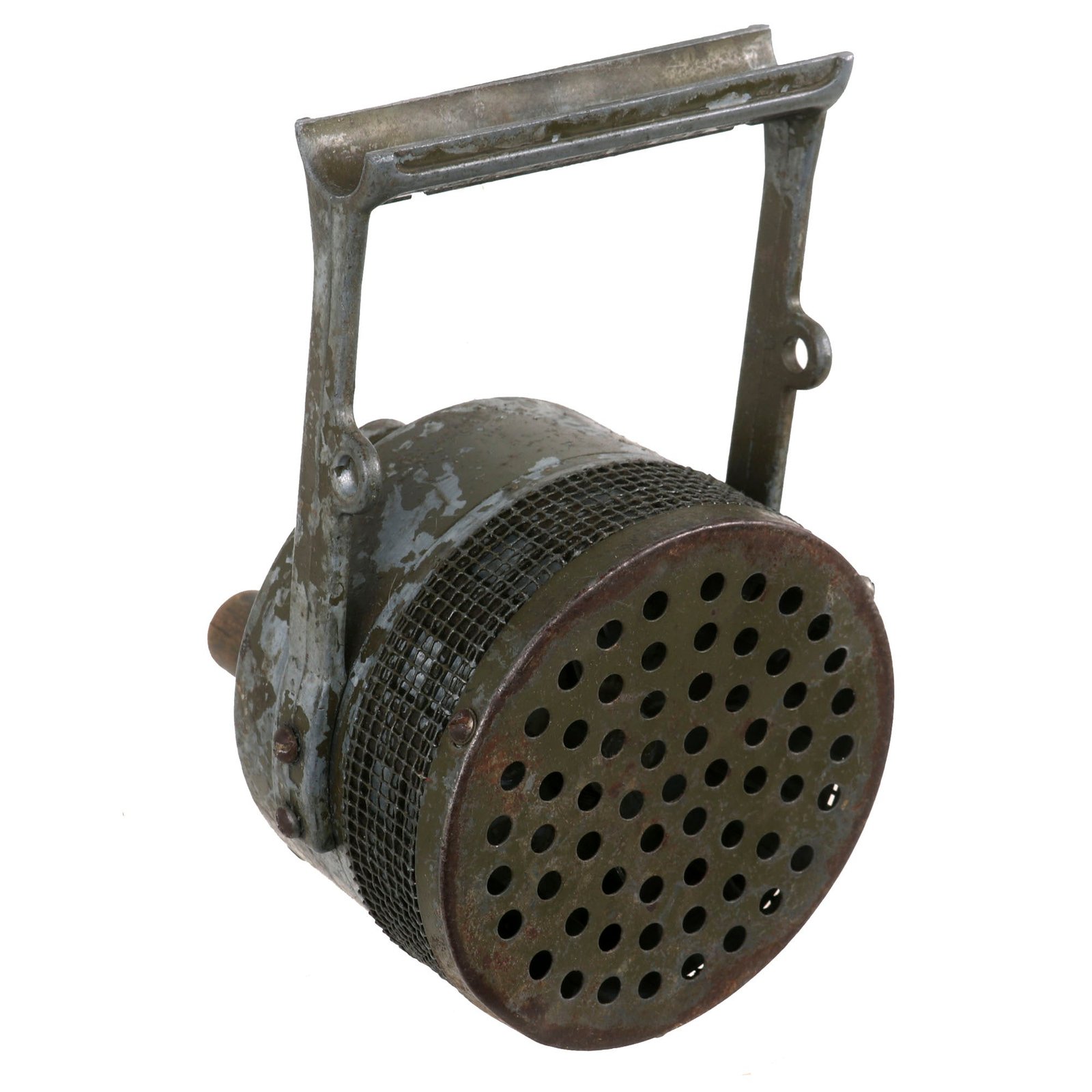 Buy Original U.S. WWII Hand Held Air Raid Siren by Federal Electric Company | Original Firearms Antique For Sale