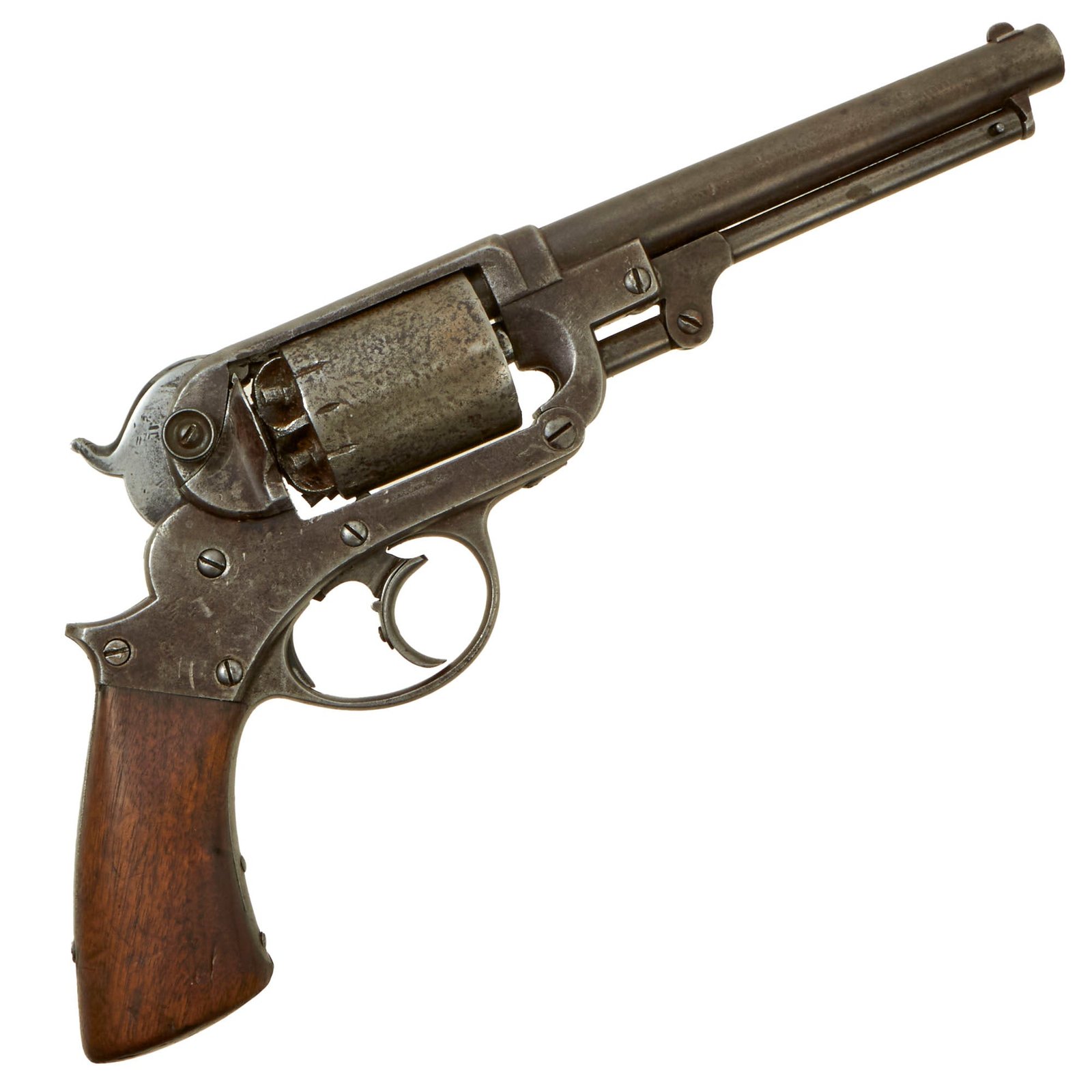 Buy Original U.S. Civil War Starr Arms M1858 .44 Double Action Army Percussion Revolver - Serial 3402 | Original Firearms Antique For Sale