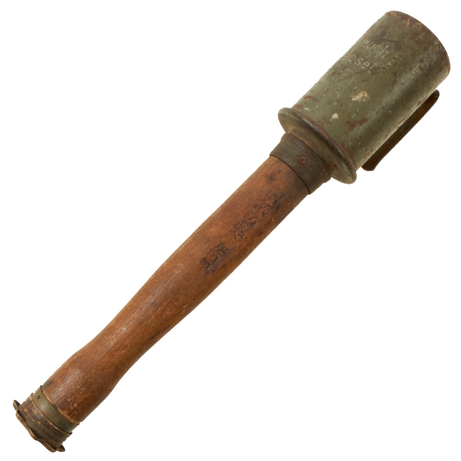 Buy Original Imperial German WWI M1917 Stick Grenade dated 1918 - Stielhandgranate M17 | Original Firearms Antique For Sale