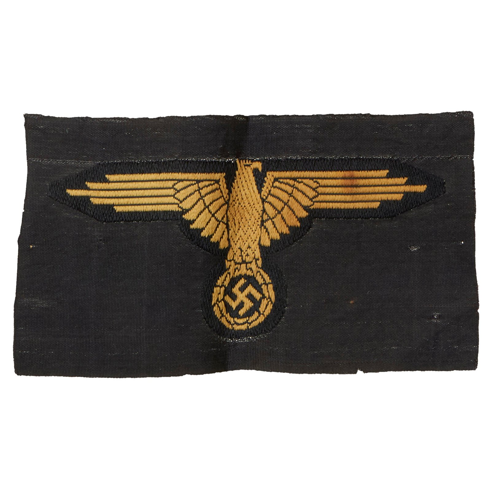 Buy Original German WWII SS BeVo Embroidered Tropical Sleeve Insignia | Original Firearms Antique For Sale