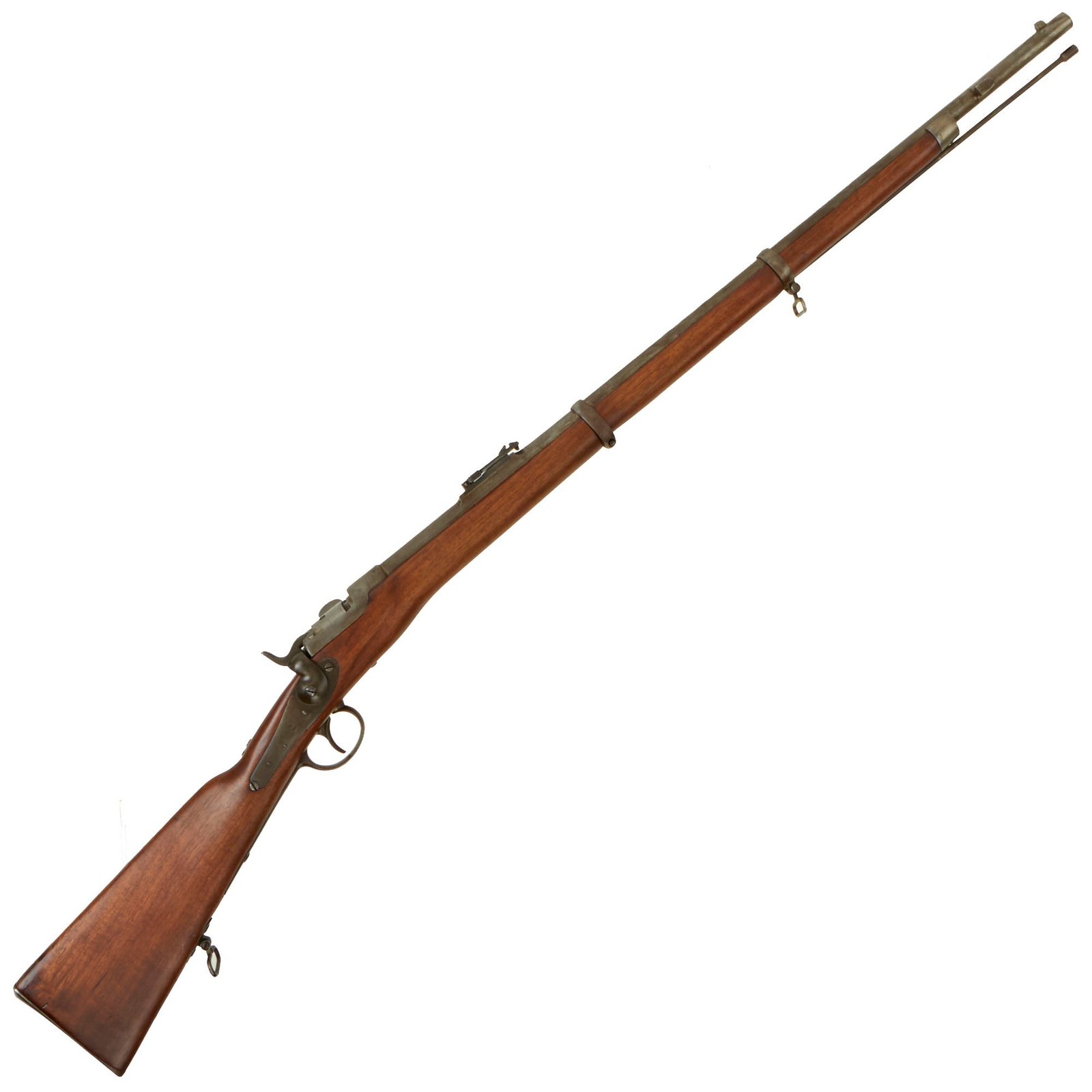 Buy Original Excellent Austro-Hungarian Model 1867 Werndl–Holub 11.15mm Rotary Breech Infantry Rifle - Dated 1868 & 1869 | Original Firearms Antique For Sale