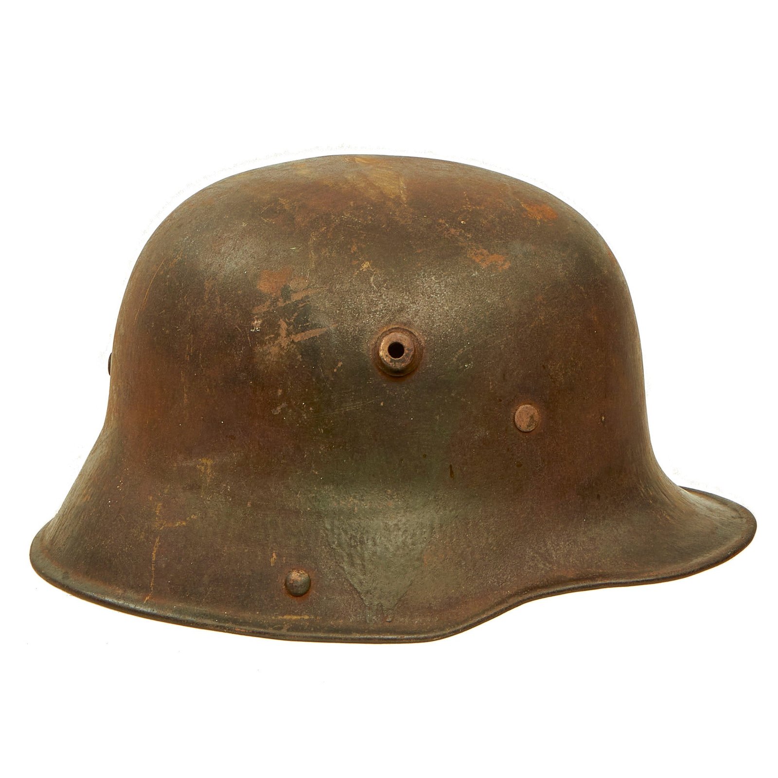 Buy Original Imperial German WWI M16 Stahlhelm Army Helmet Shell M17 Liner Band - marked ET64 | Original Firearms Antique For Sale