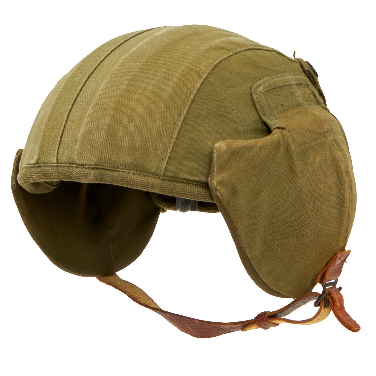 Buy Original U.S. WWII USAAF Bomber Crew M4A2 Flak Helmet - Complete | Original Firearms Antique For Sale