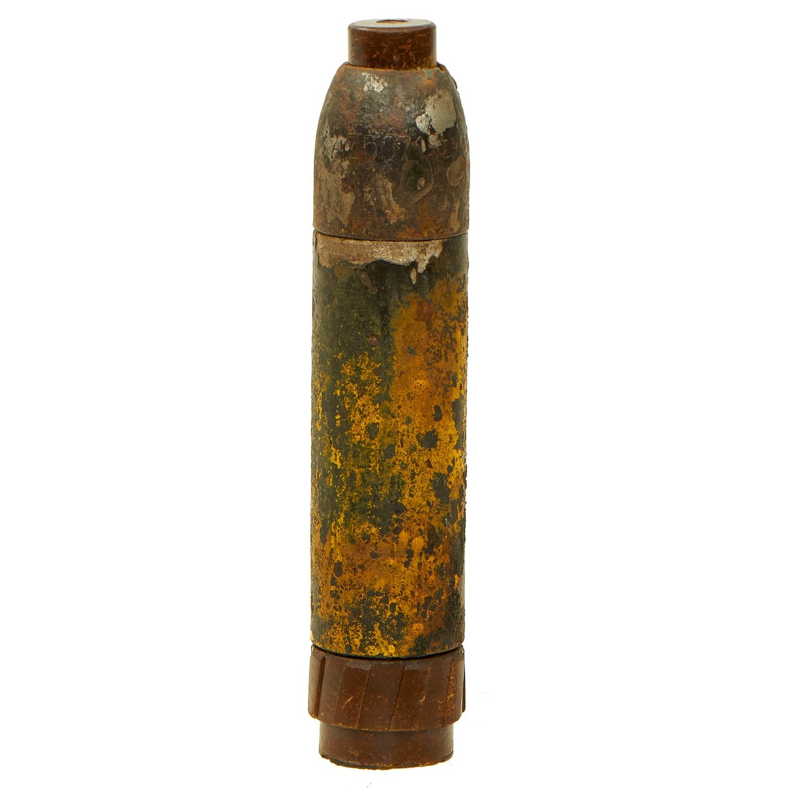 Buy Original German WWII 98k Rifle Schießbecher Anti-Personnel Grenade Round dated 1944 - Inert | Original Firearms Antique For Sale