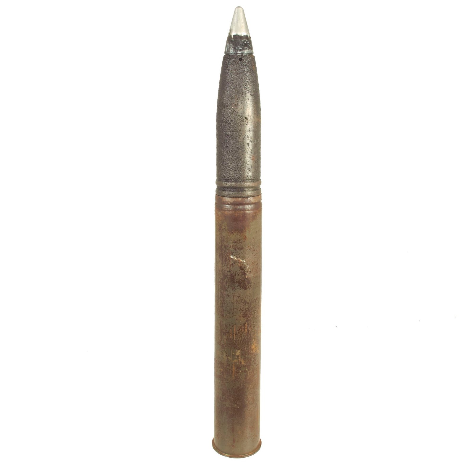 Buy Original German WWII FlaK 88 High Explosive Inert Shell with Steel Casing - WWII Marked and 1942 Dated | Original Firearms Antique For Sale
