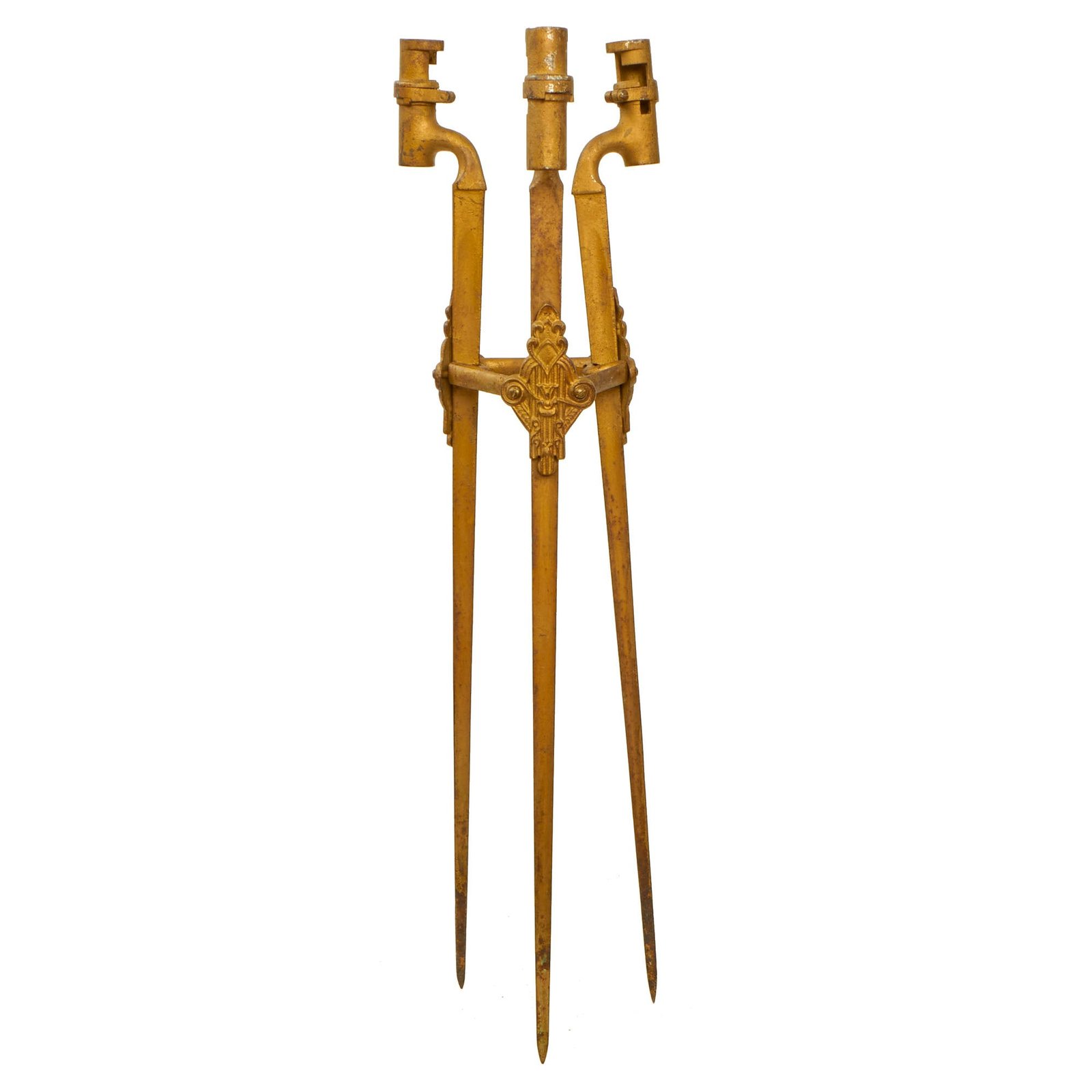 Buy Original U.S. Civil War Era Grouping of 3 Pattern 1853 Enfield Socket Bayonets Turned Into Tabletop Decoration | Original Firearms Antique For Sale