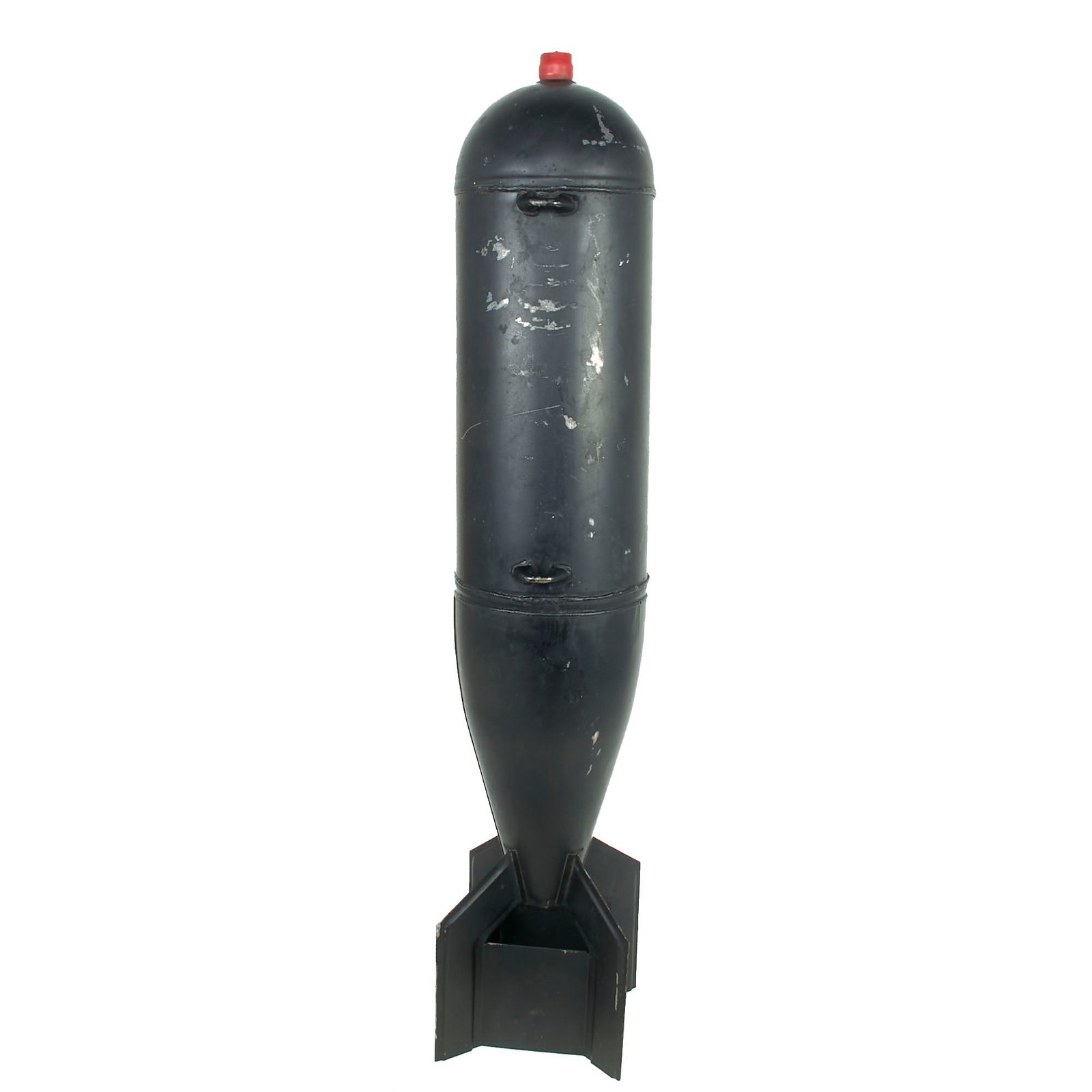 Buy Original U.S. Cold War Navy Practice Bomb MK15 Mod 4 Painted Black - Inert | Original Firearms Antique For Sale