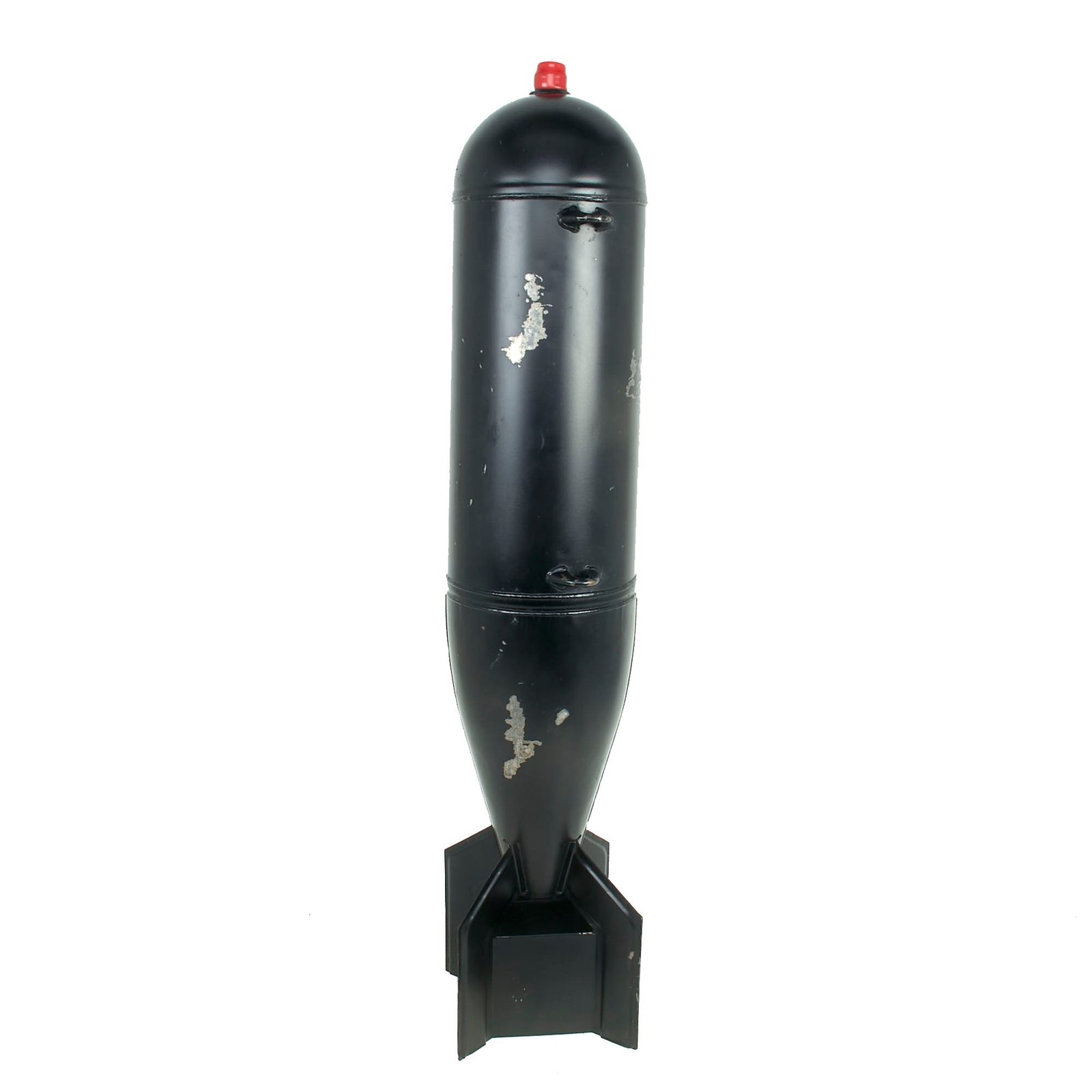 Buy Original U.S. Cold War Navy Practice Bomb MK15 Mod 4 Painted Black - Inert | Original Firearms Antique For Sale