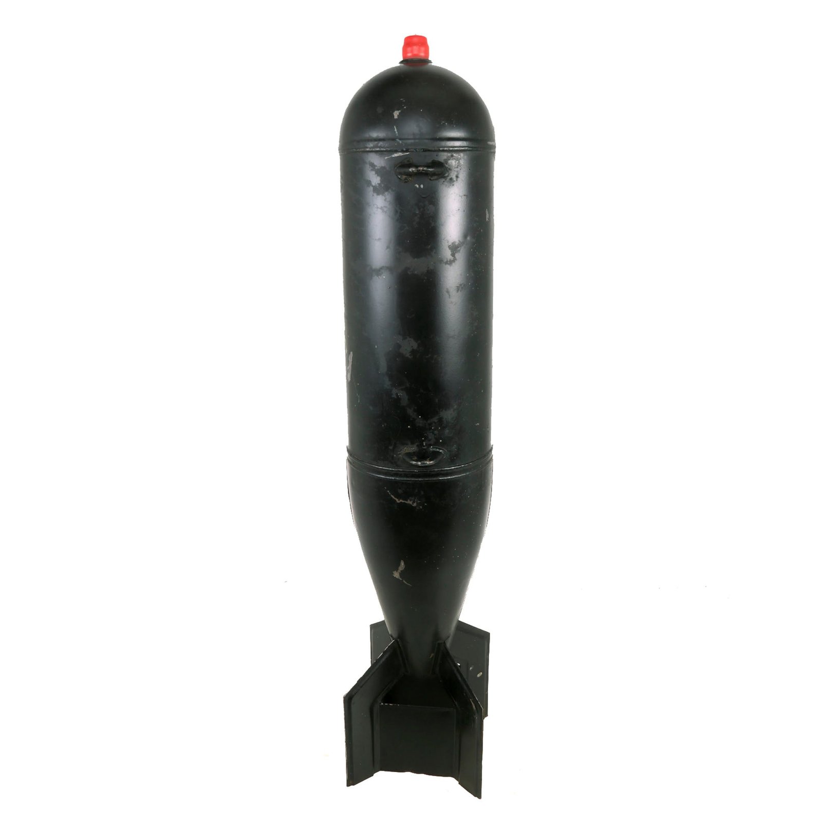 Buy Original U.S. Cold War Navy Practice Bomb MK15 Mod 4 Painted Black - Inert | Original Firearms Antique For Sale