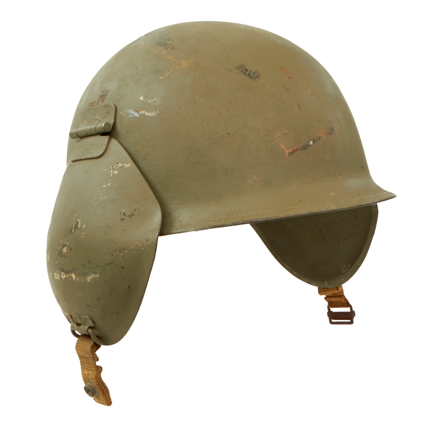 Buy Original U.S. WWII USAAF Bomber Crew M3 Steel FLAK Helmet | Original Firearms Antique For Sale