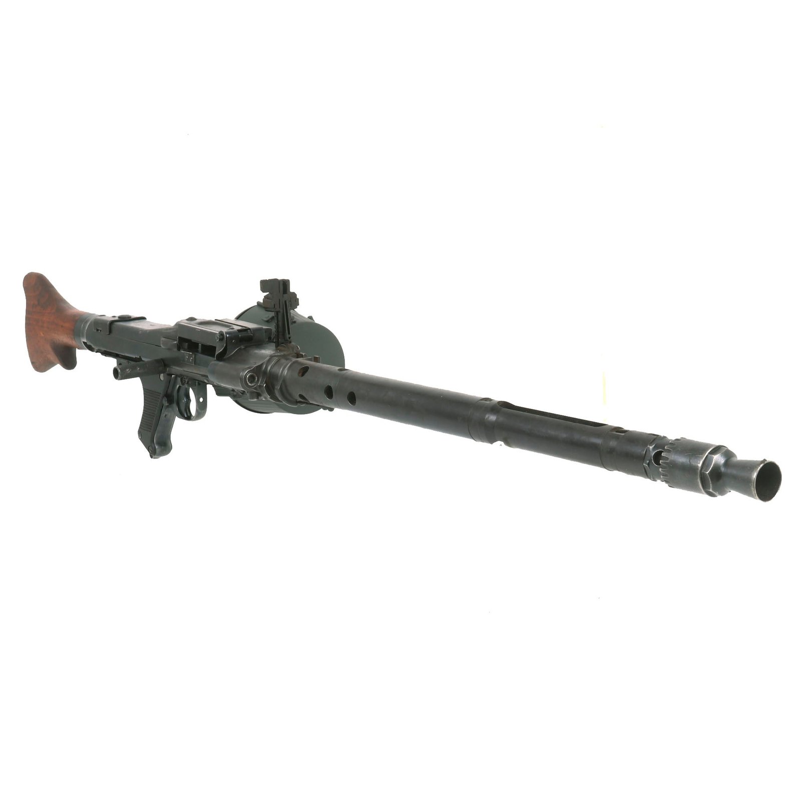 Buy Original German WWII Panzerlauf Tanker MG 34 Display Machine Gun by Waffenwerke Brünn with Belt Carrier - dated 1944 | Original Firearms Antique For Sale