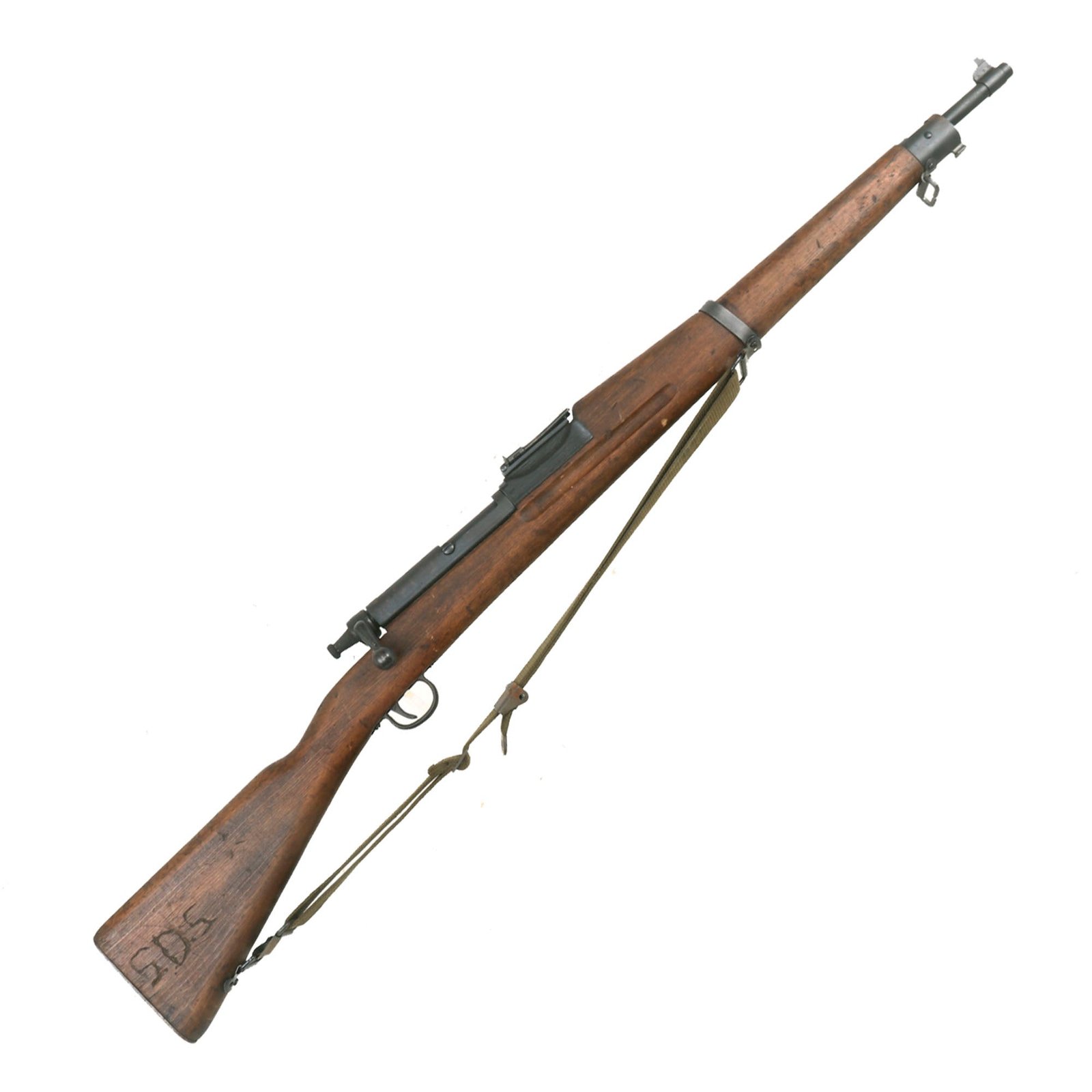 Buy Original U.S. WWII USN Parris-Dunn Corp 1903 Mk I Dummy Training Rifle with Sling | Original Firearms Antique For Sale