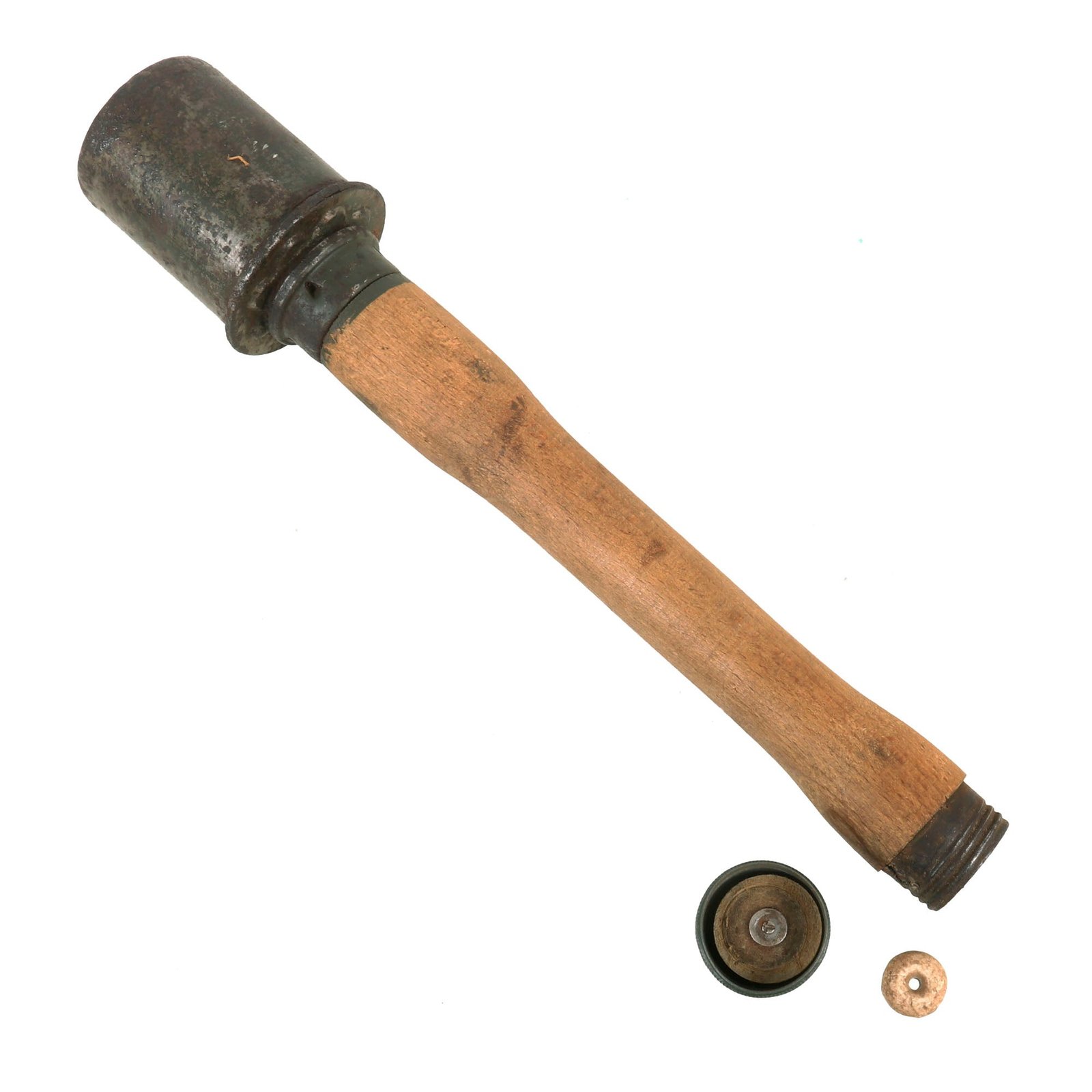 Buy Original German WWII 1943 dated M24 Stick Grenade by Hermann Nier - Stielhandgranate | Original Firearms Antique For Sale