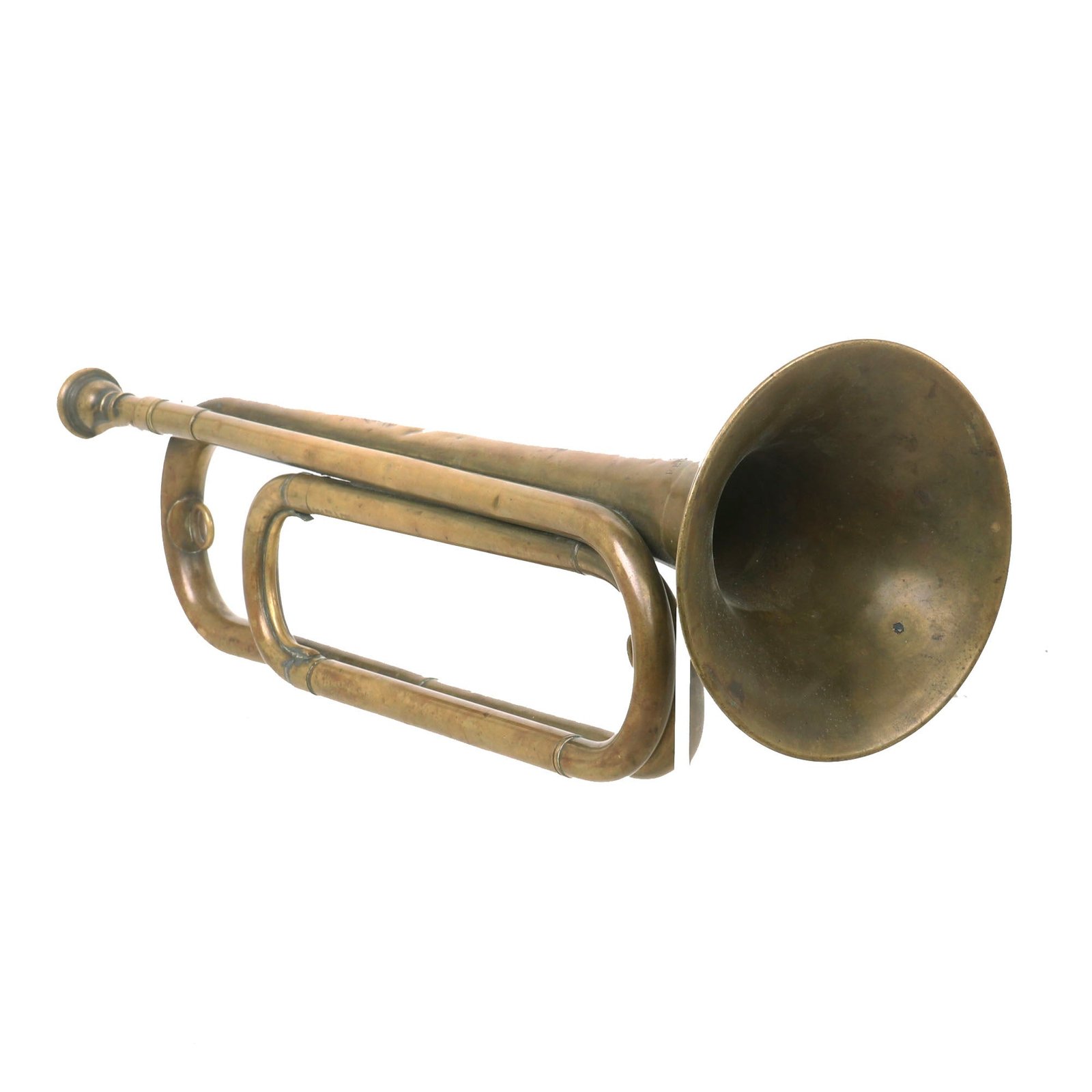 Buy Original U.S. WWI Regulation Model 1892 Field Trumpet - M1892 Bugle | Original Firearms Antique For Sale