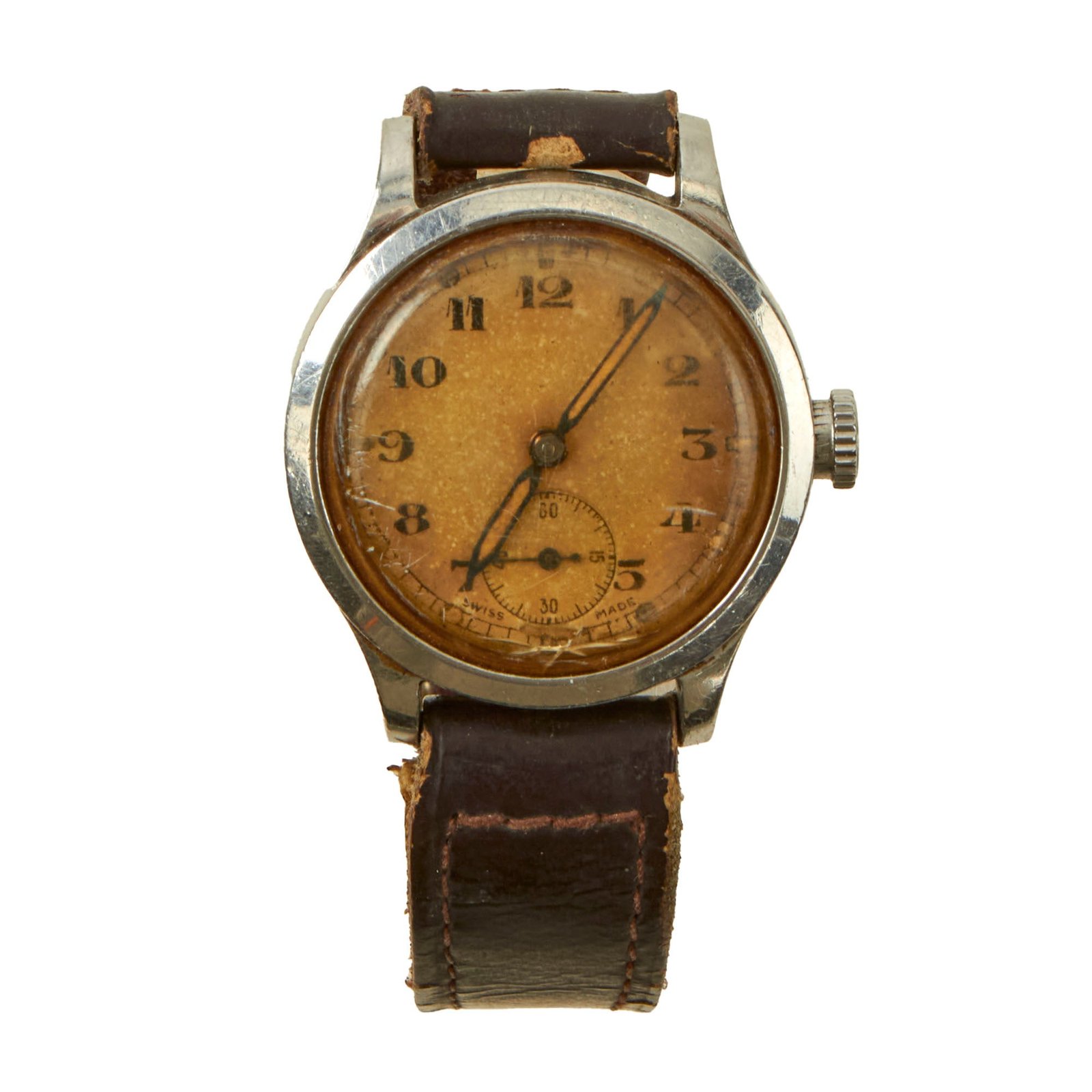 Buy Original South African WWII Era Army Trade Pattern ATP Functional Wristwatch | Original Firearms Antique For Sale