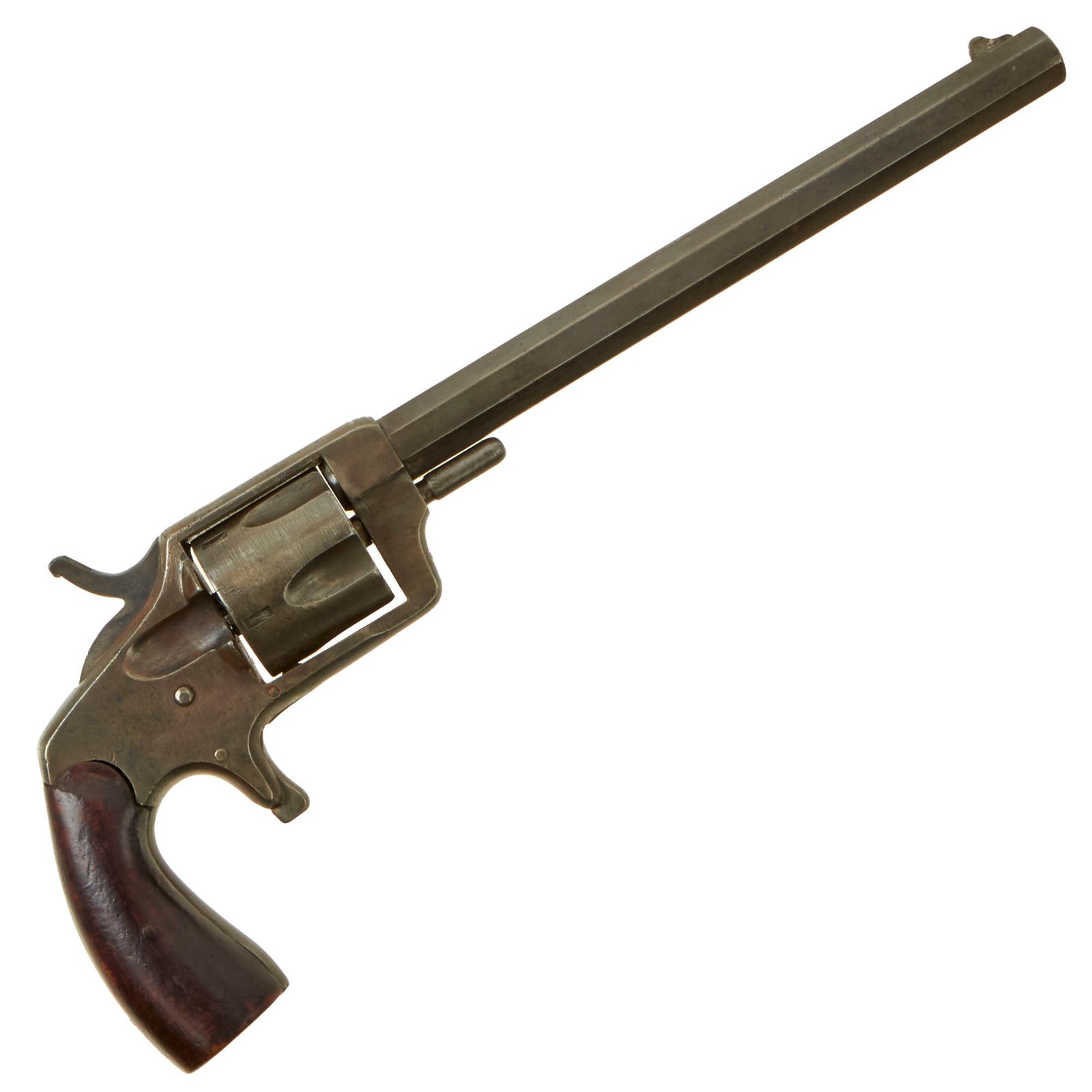 Buy Original U.S. Hopkins & Allen Arms Co. Single Action XL No. 5 Spur Trigger Revolver in .38 Rimfire - Serial 1886 | Original Firearms Antique For Sale