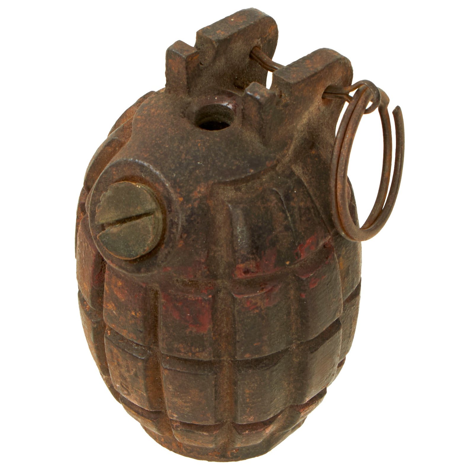 Buy Original British WWI Inert Mills Bomb No. 23 MKIII Grenade by H. Hope & Sons - Dated October 1917 | Original Firearms Antique For Sale