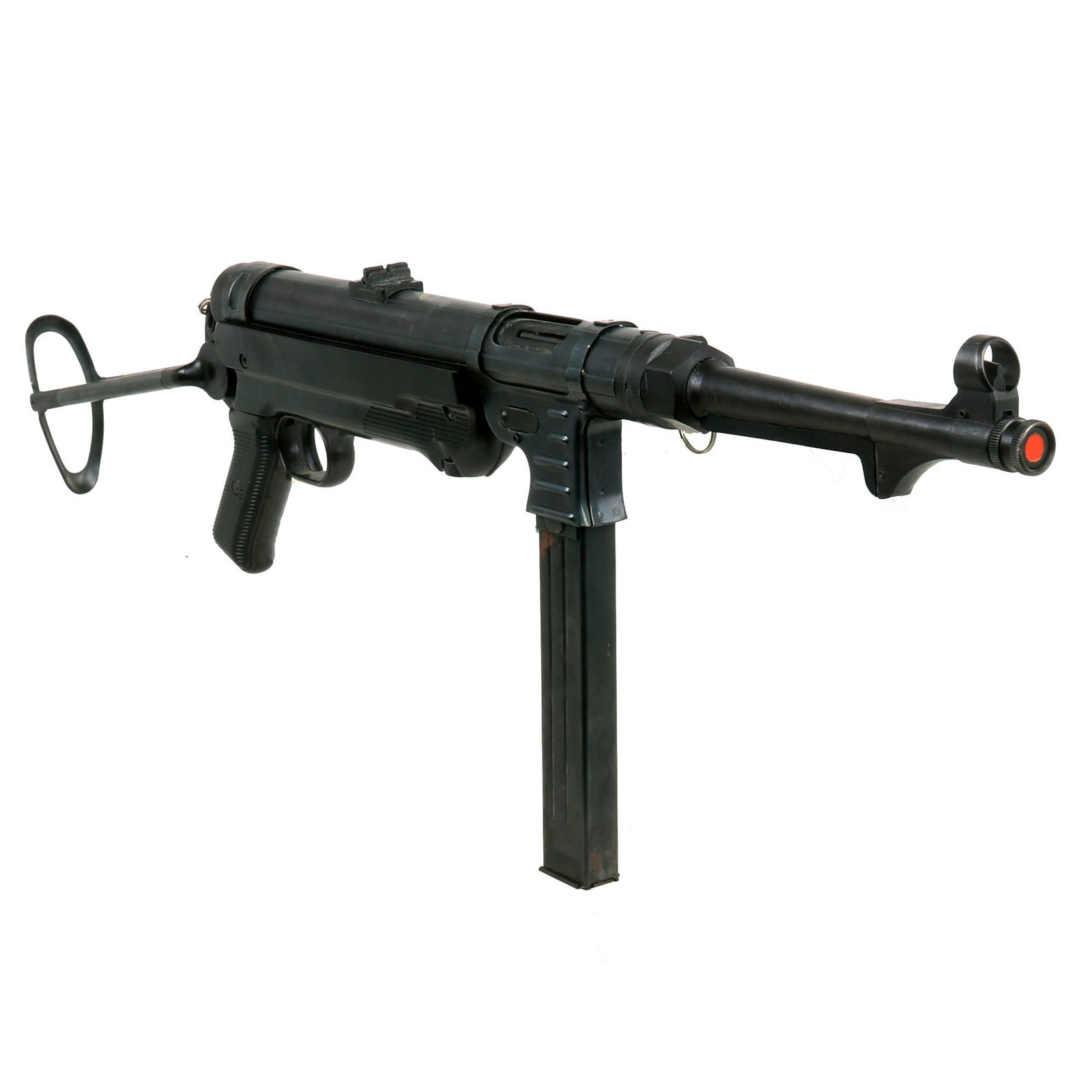 Buy German WWII Replica MP 40 Cap Plug Firing Submachine Gun by MGC Japan | Original Firearms Antique For Sale
