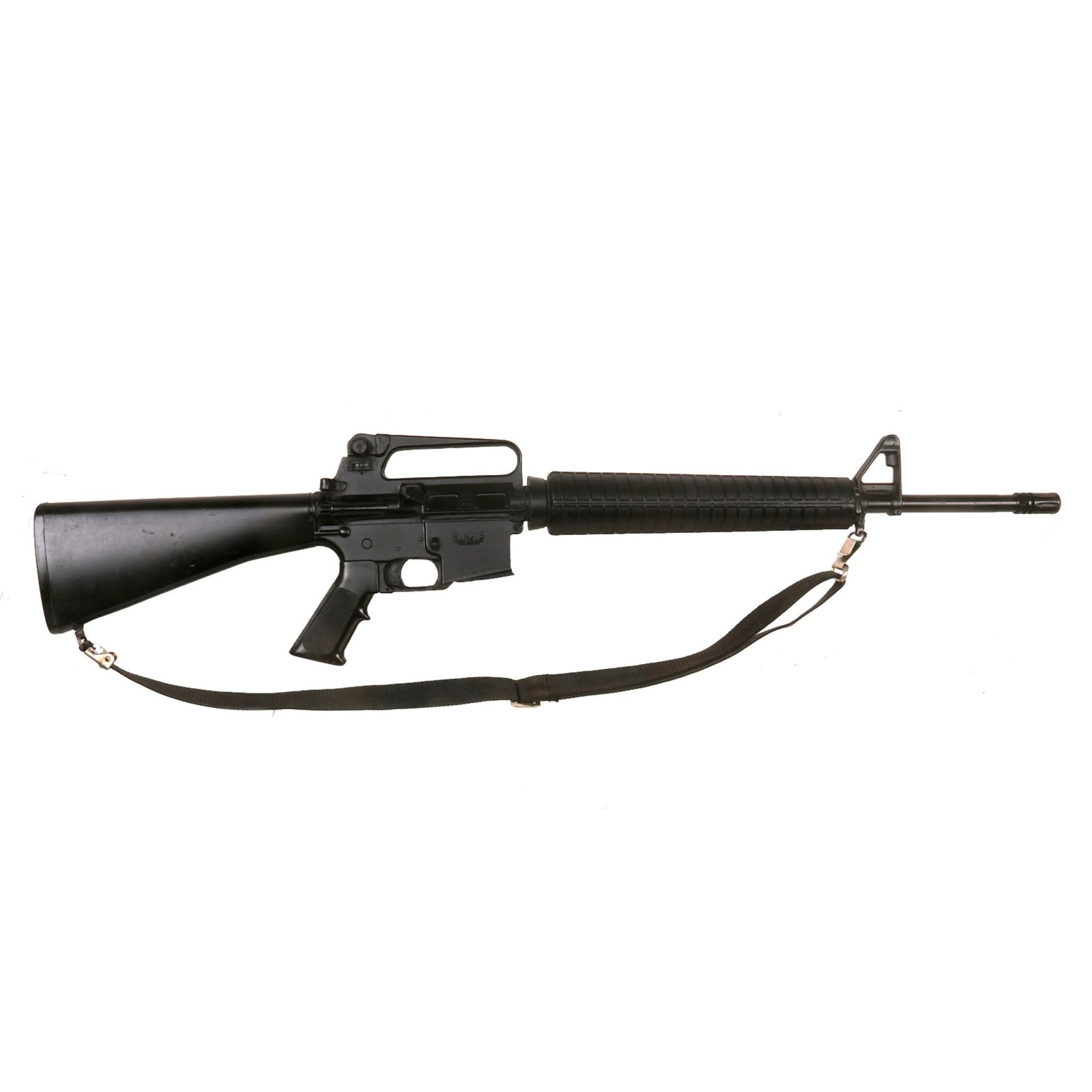 Buy Original U.S. GWOT Era Colt M16A1 AR-15 A2 Rubber Duck Molded Training Rifle with Sling by RING’S | Original Firearms Antique For Sale