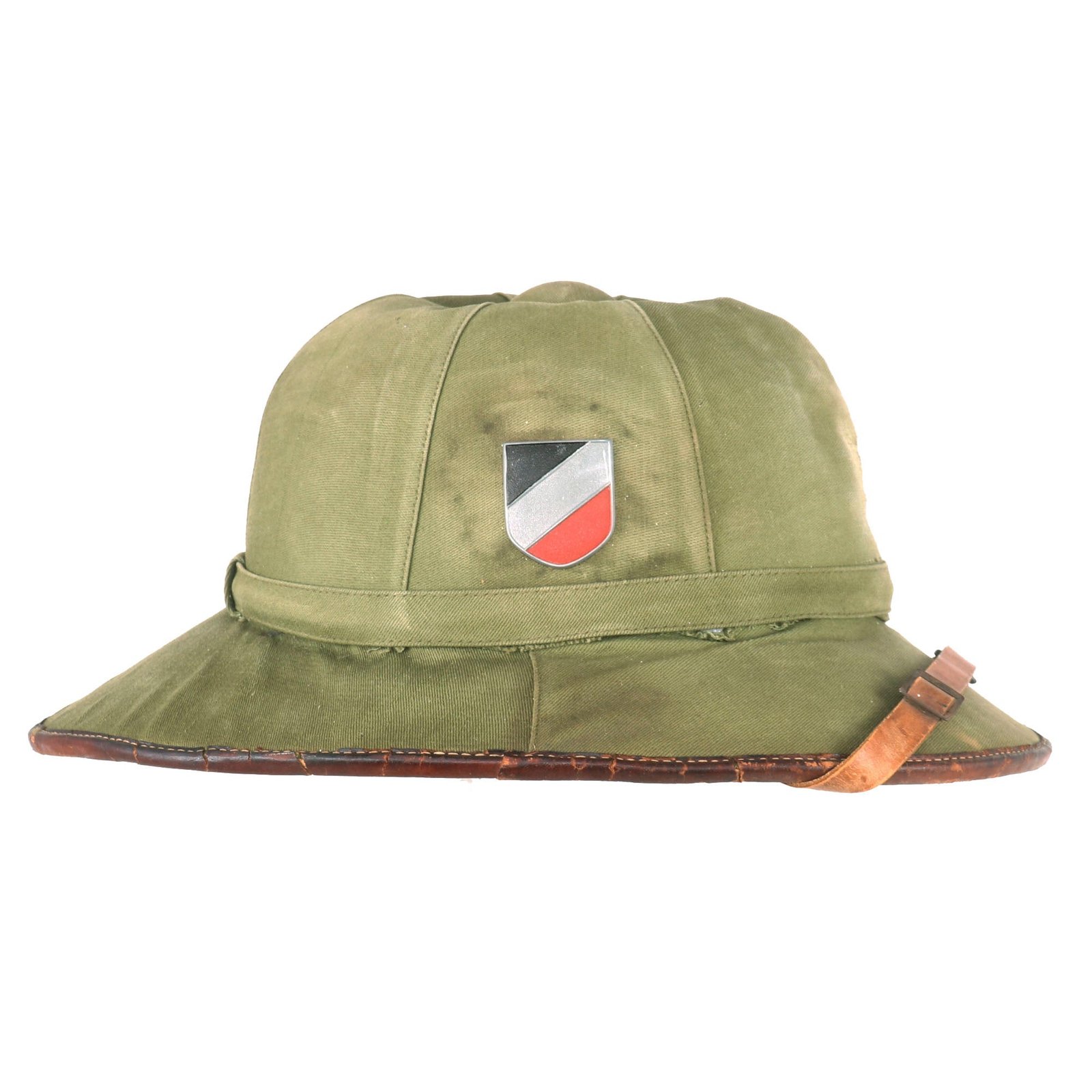 Buy Original German WWII First Model Luftwaffe DAK Afrikakorps Green Tropical Sun Helmet - Size 58 | Original Firearms Antique For Sale