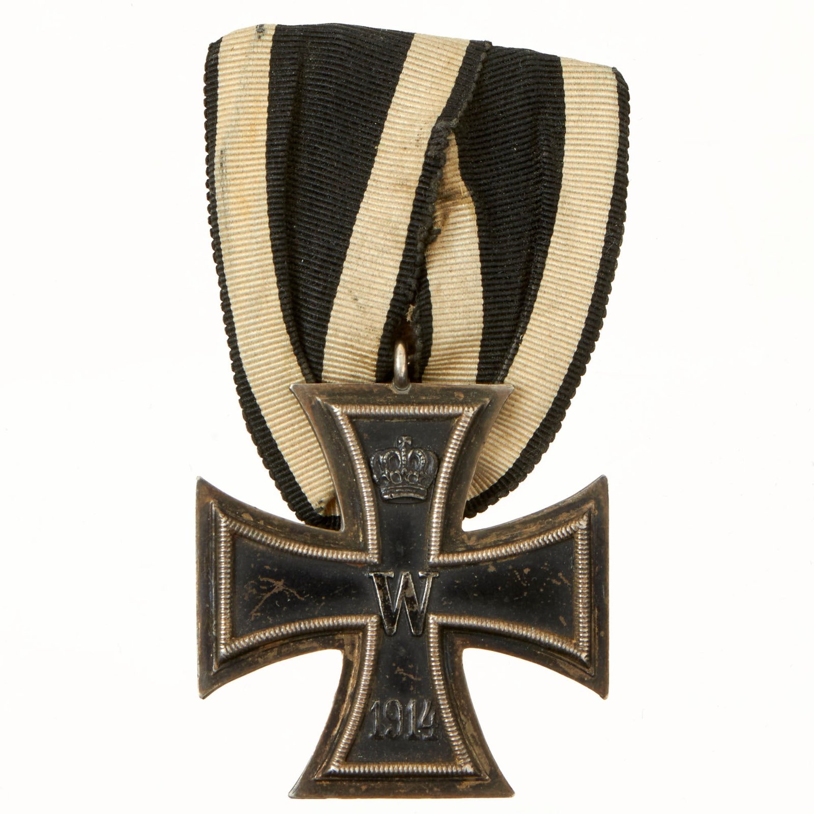 Buy Original German WWI Mounted One Medal Bar with Iron Cross 2nd Class | Original Firearms Antique For Sale