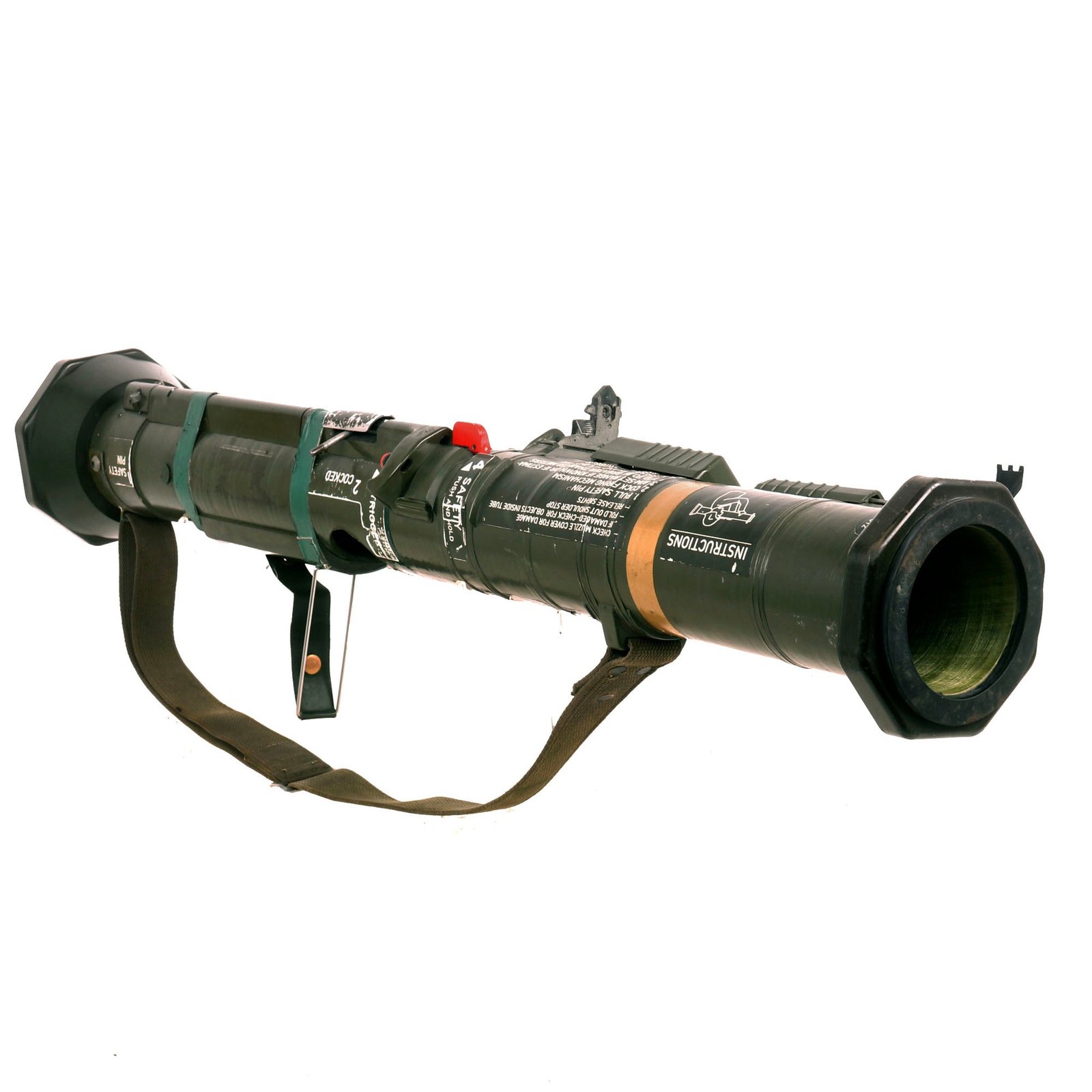 Buy Original U.S. M163 AT-4 Recoilless Smoothbore 84mm Anti-Tank Launcher with Sling - Inert | Original Firearms Antique For Sale