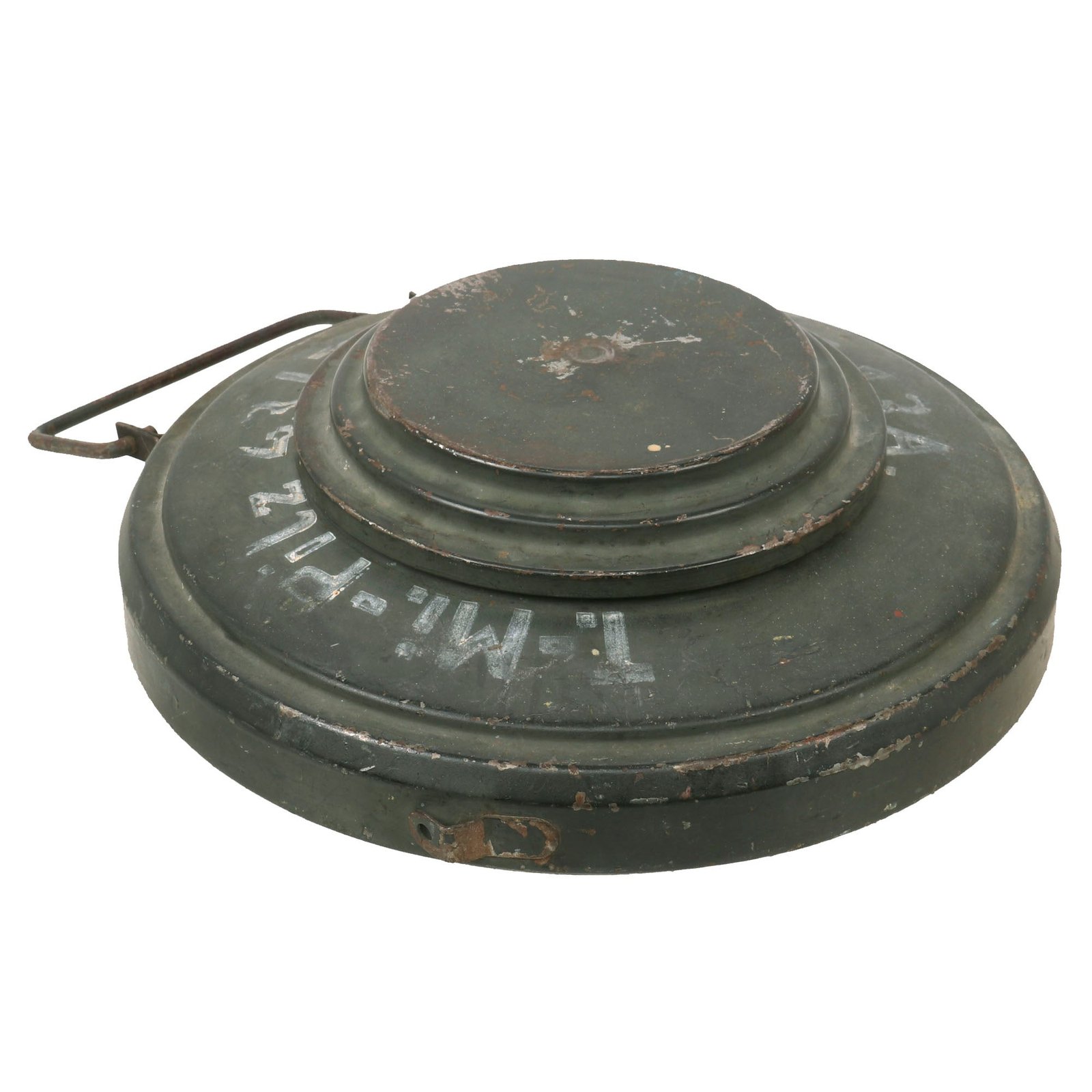 Buy Original U.S. WWII German Anti-Tank Tellermine T.Mi.42 Training Mine - Inert | Original Firearms Antique For Sale