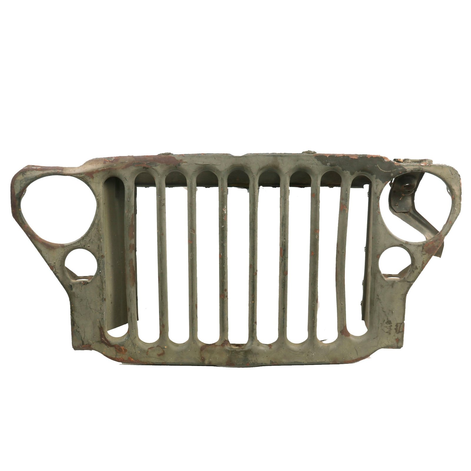 Buy Original U.S. WWII Ford GPW Jeep Front Grille with Radiator Deflector | Original Firearms Antique For Sale