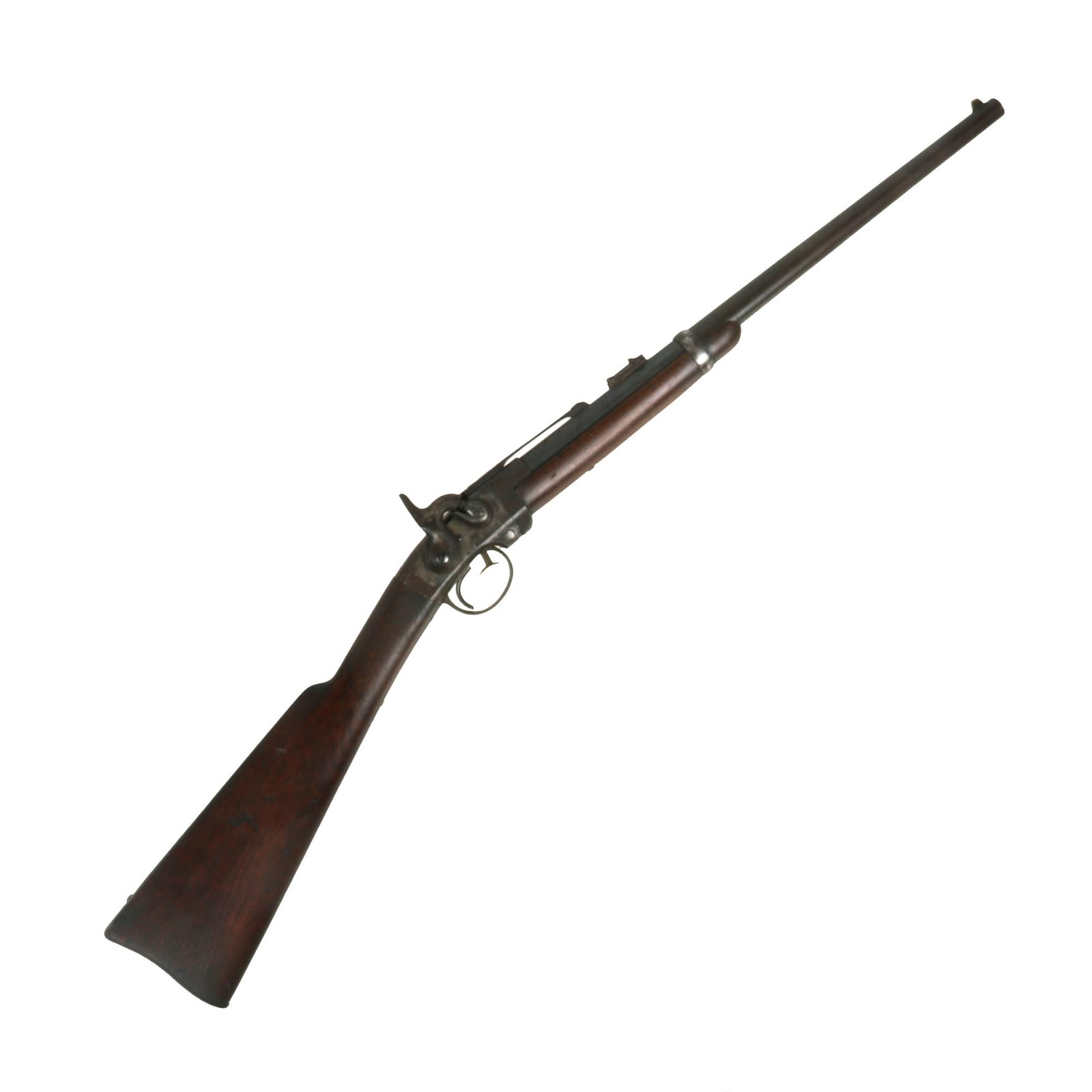 Buy Original U.S. Civil War Smith's 1857 Patent Saddle Ring Carbine by Massachusetts Arms Co. - Serial 14615 | Original Firearms Antique For Sale