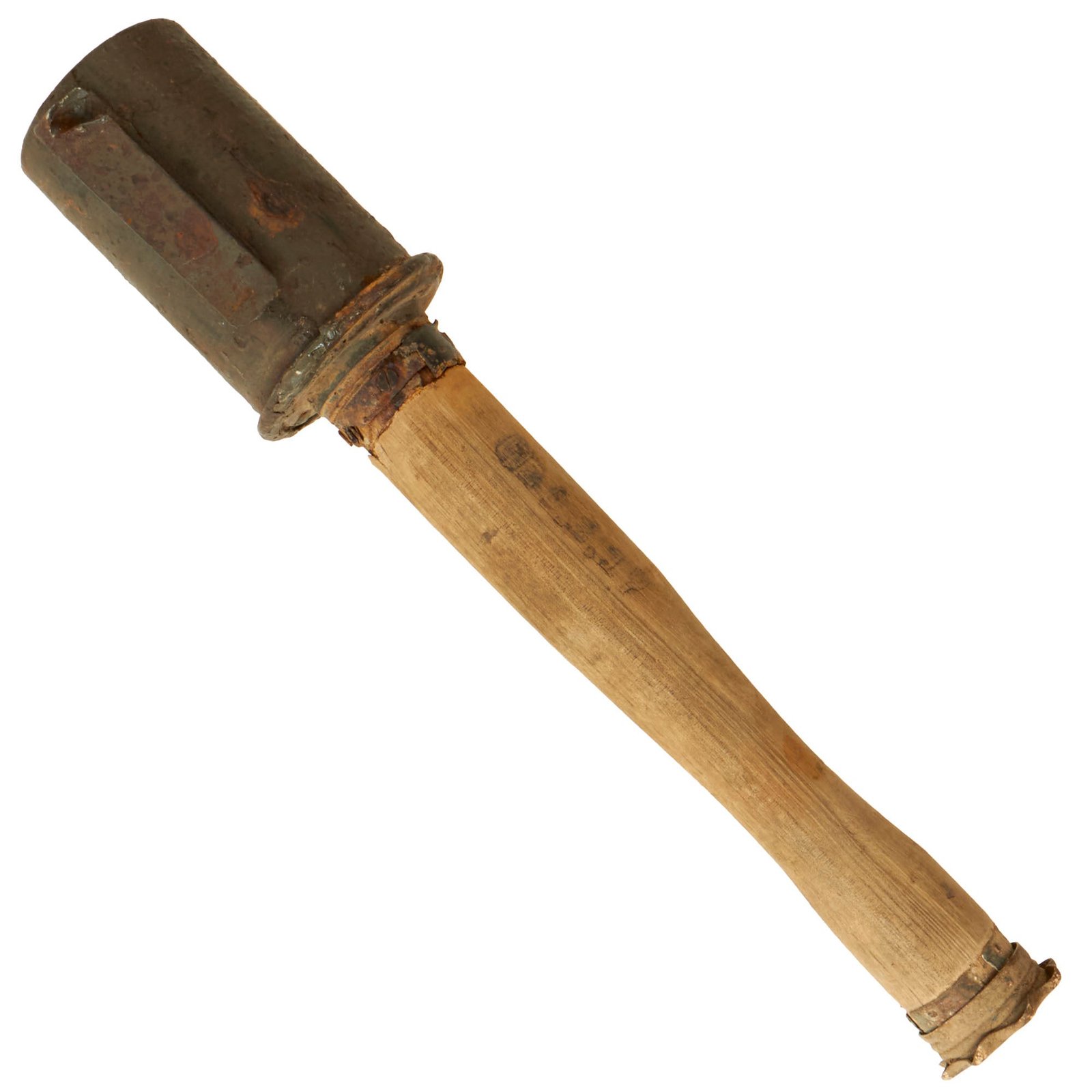 Buy Original Imperial German WWI Inert M1917 Stick Grenade Dated 1917 - Stielhandgranate M17 | Original Firearms Antique For Sale