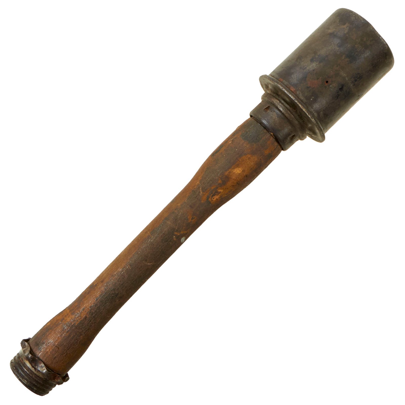 Buy Original German WWII 1944 Dated M24 Inert Stick Grenade by Hugo Schneider AG with Pull Cord | Original Firearms Antique For Sale
