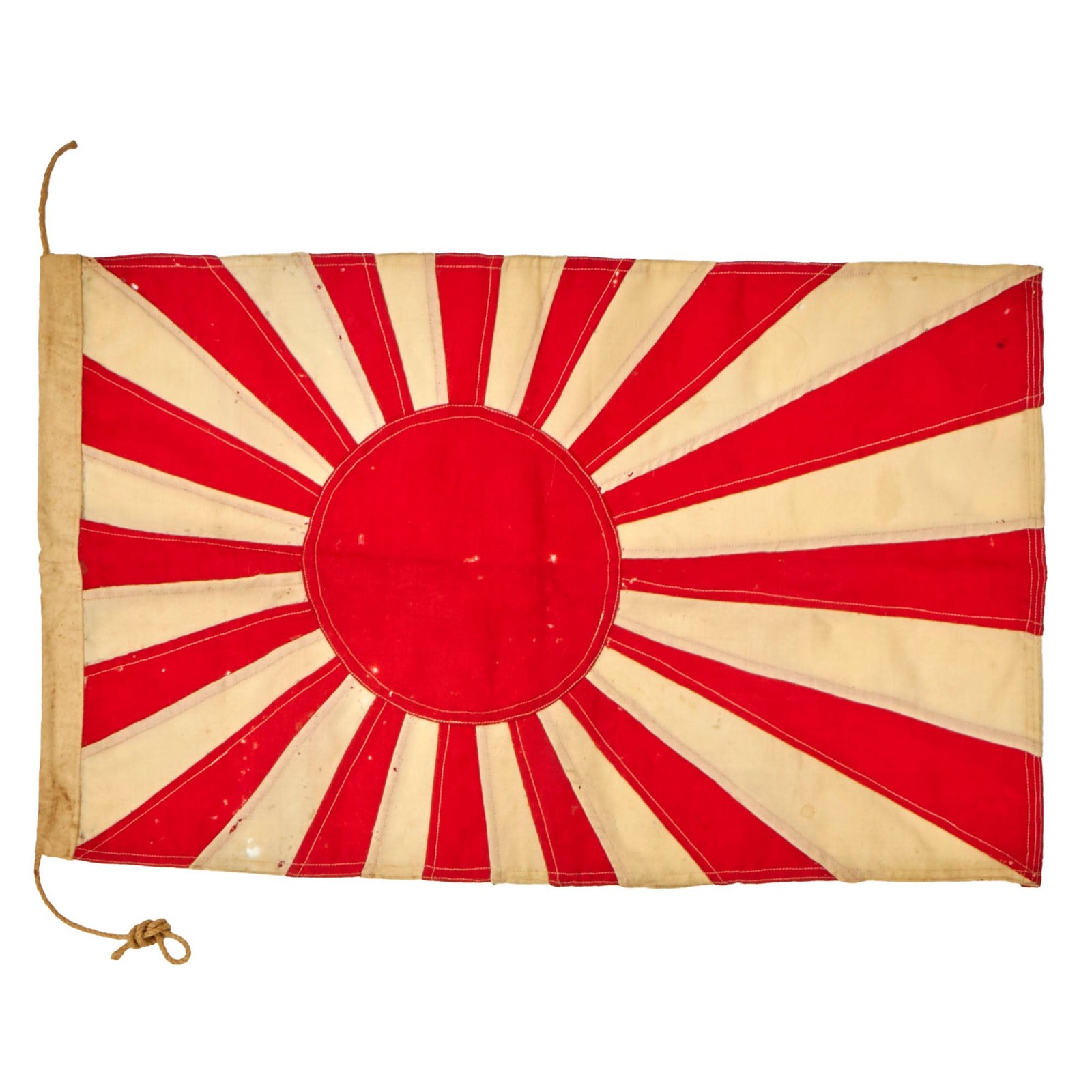 Buy Original Japan WWII Imperial Japanese Navy Rising Sun War Flag - 28” x 17” | Original Firearms Antique For Sale