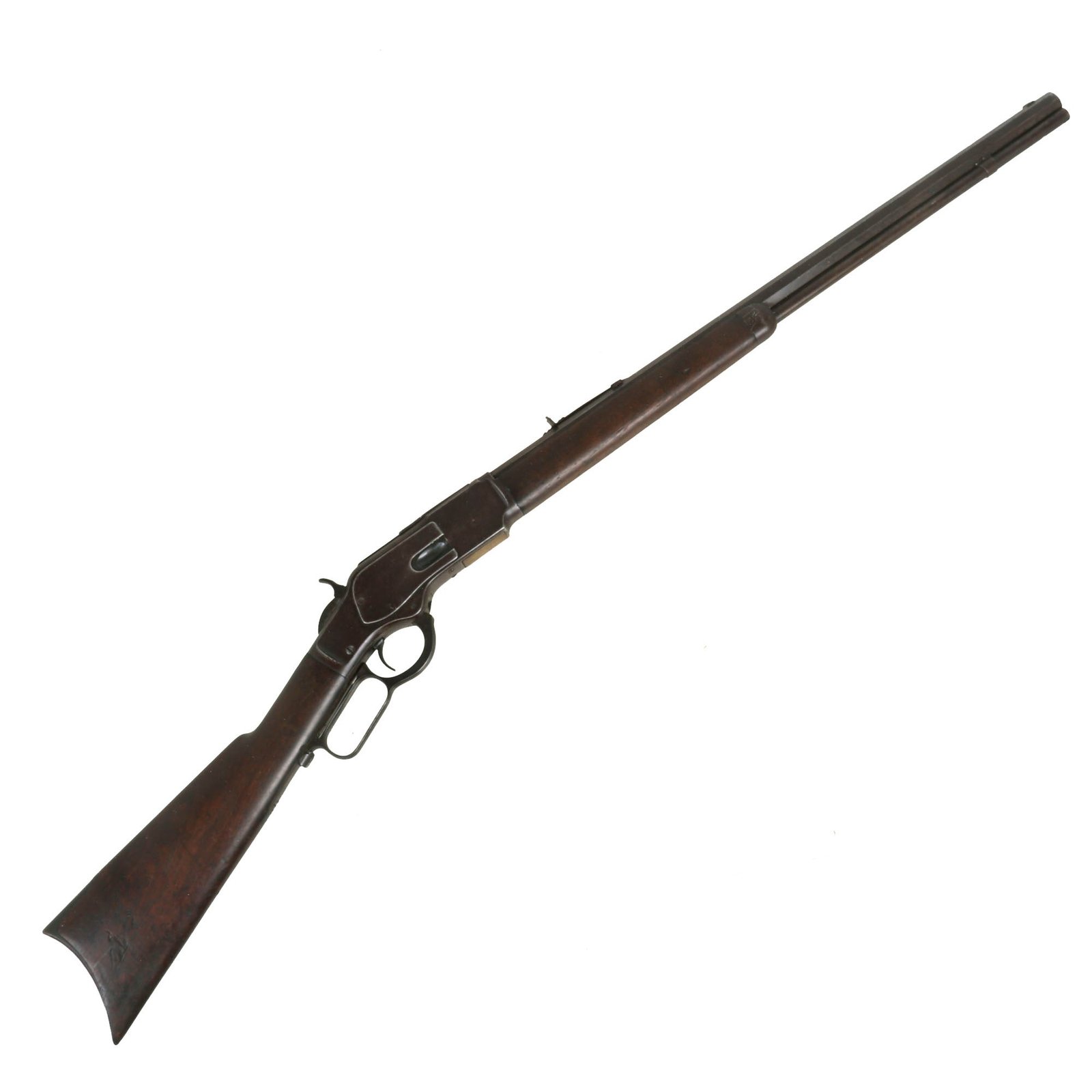 Buy Original U.S. Winchester Model 1873 .32-20 Repeating Rifle with Octagonal Barrel made in 1891 - Serial 364523B | Original Firearms Antique For Sale
