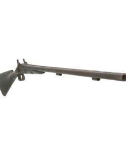 Buy Original Belgian 16 Bore Double Barrel Percussion Fowling Piece with Twist Forged Barrel for the U.S. Frontier Market - circa 1850 | Original Firearms Antique For Sale
