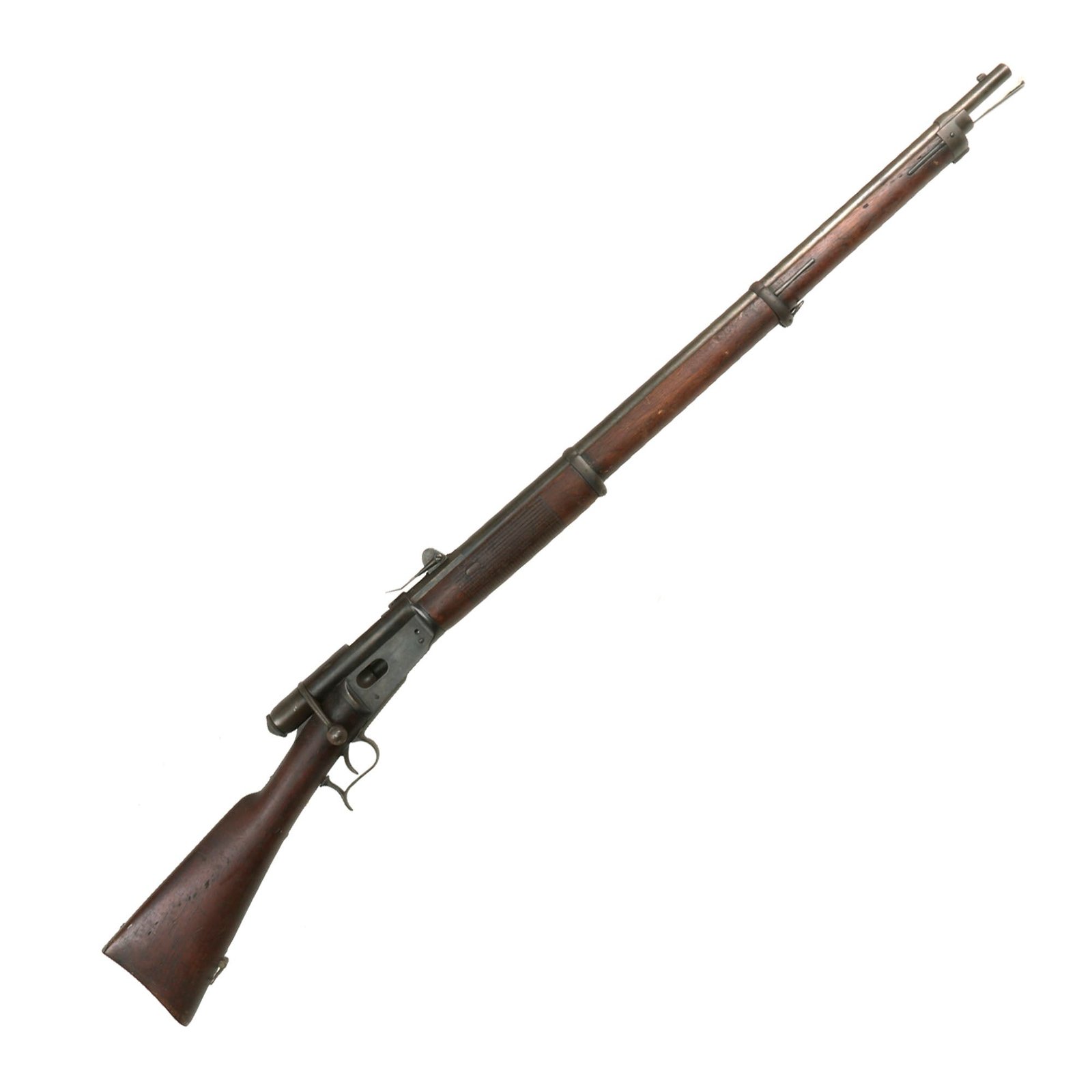 Buy Original Swiss Vetterli Repetiergewehr M1869/71 Infantry Magazine Rifle by Soc. Ind. Suisse Serial No 60130 - 10.35 x 47mm | Original Firearms Antique For Sale