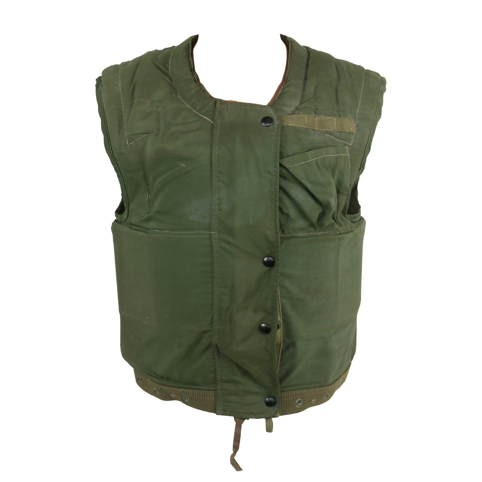 Buy Original U.S. Korean War to Cold War Era US Marine Corps M-1952 Flak Jacket With Protective Plates - In service From 1952-1980+ | Original Firearms Antique For Sale