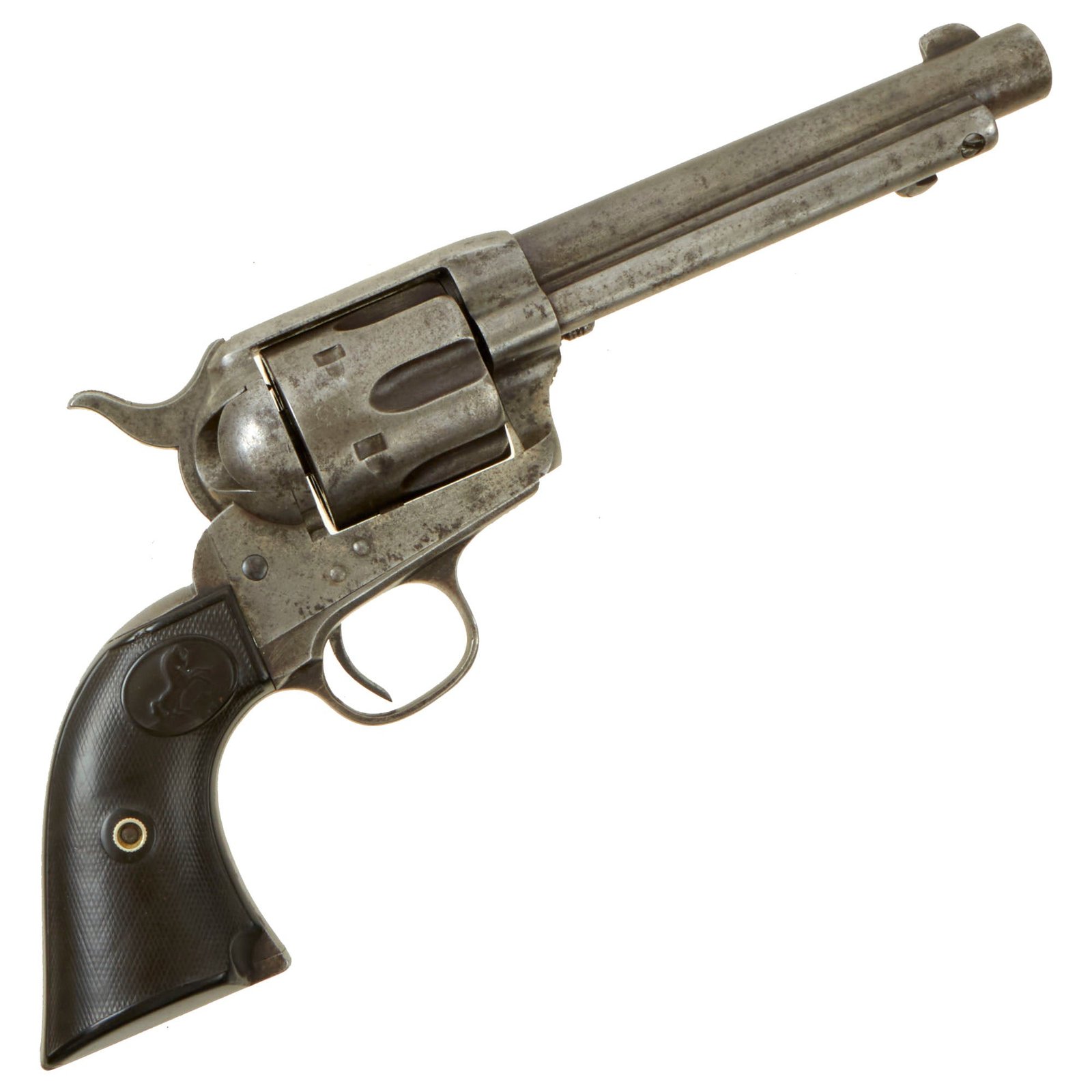 Buy Original U.S. Colt Single Action Army .38-40 W.C.F. Revolver made in 1895 with 5 ½" Barrel - Matching Serial 159597 | Original Firearms Antique For Sale