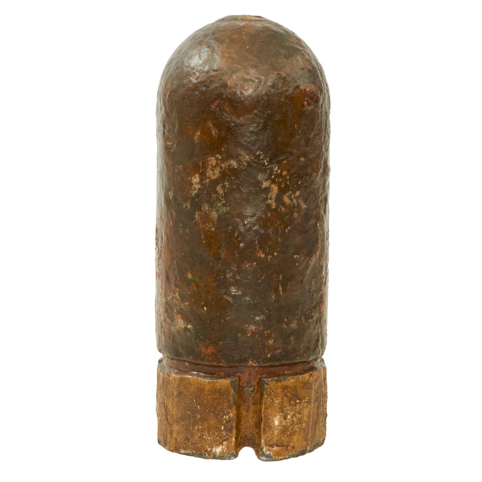 Buy Original Civil War Confederate 3-inch Ordnance Rifle Broun Shell - Ground Dug At Battle of Five Forks Location in Virginia | Original Firearms Antique For Sale
