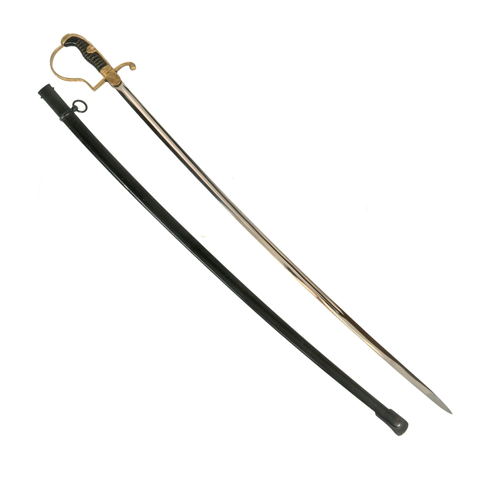 Buy Original German WWII Army Officer Dove Head Sword by WKC Waffenfabrik with Scabbard | Original Firearms Antique For Sale
